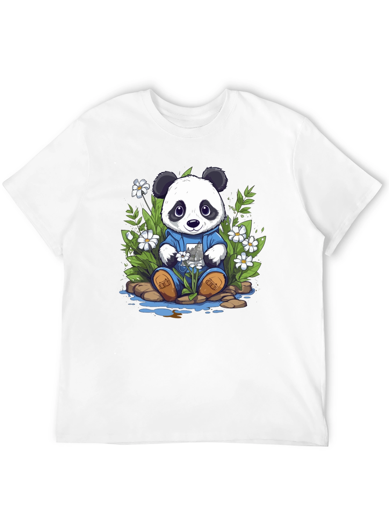 Cute Panda T-Shirt - Casual Style