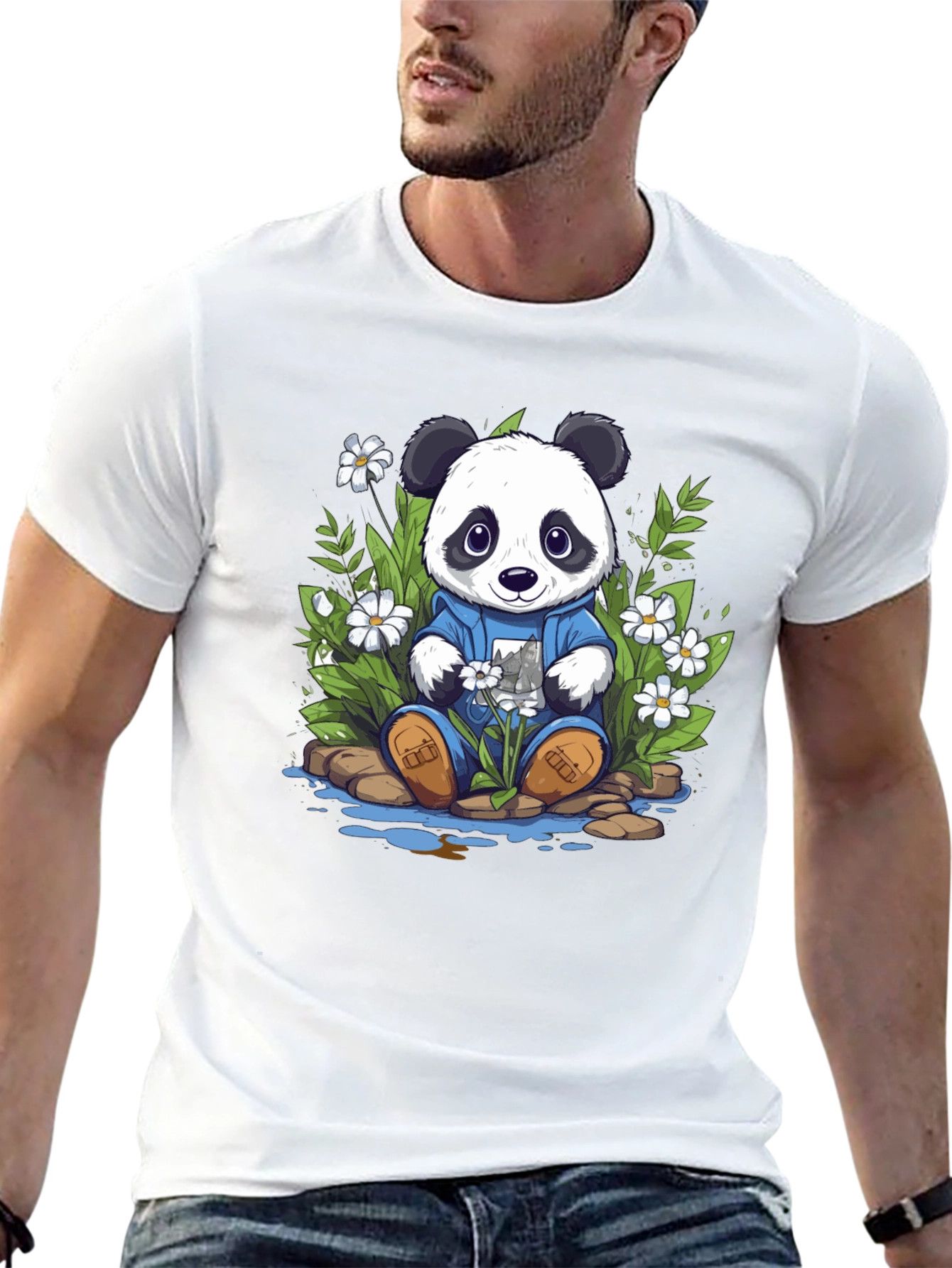 Cute Panda T-Shirt - Casual Style