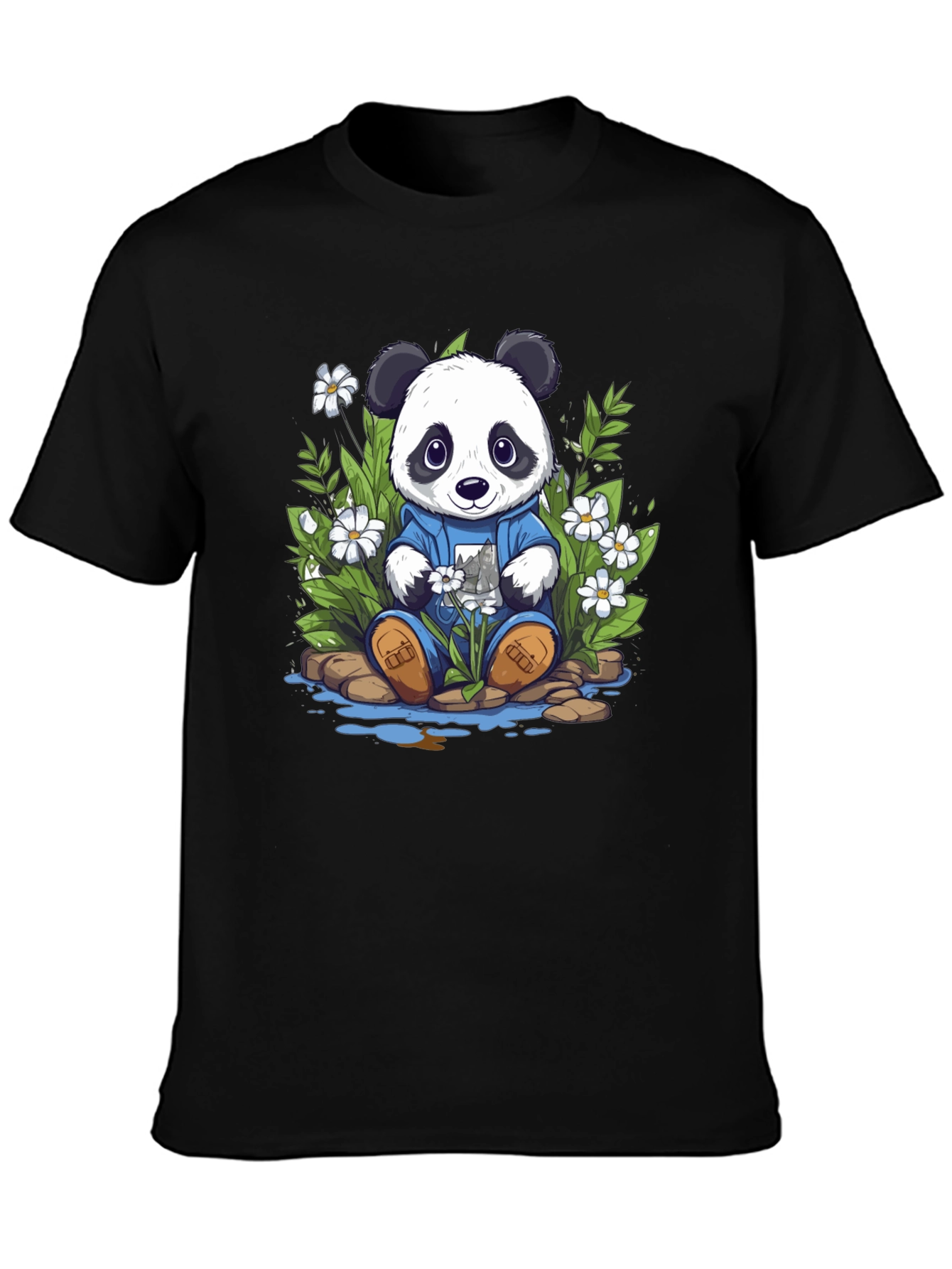 Cute Panda T-Shirt - Casual Style