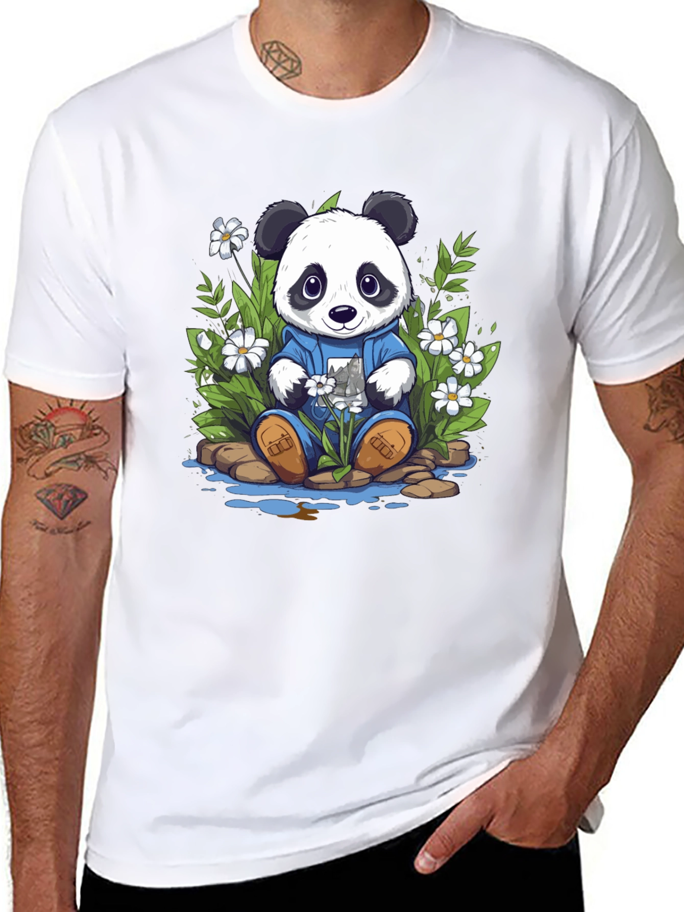 Cute Panda T-Shirt - Casual Style