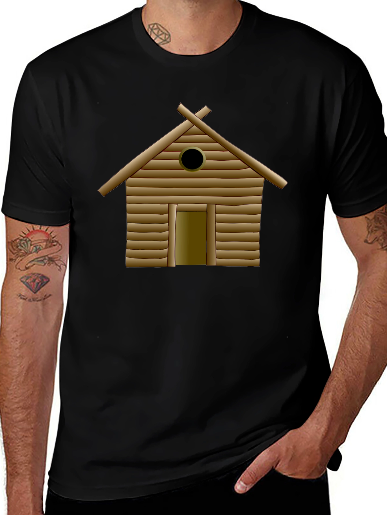 Novelty Cabin Graphic Tee