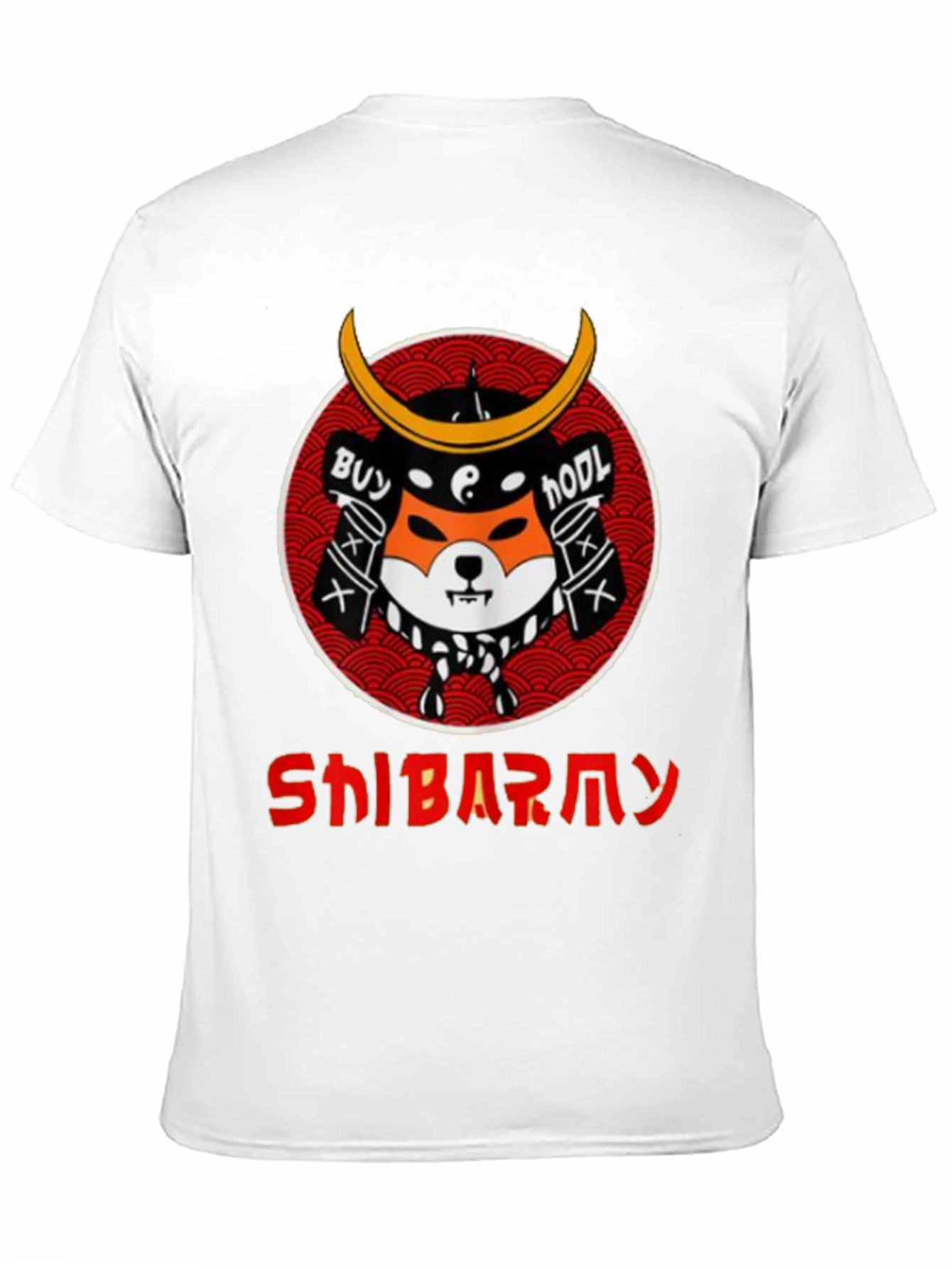 Shiba Inu Samurai T-Shirt - Crypto HODL Tee