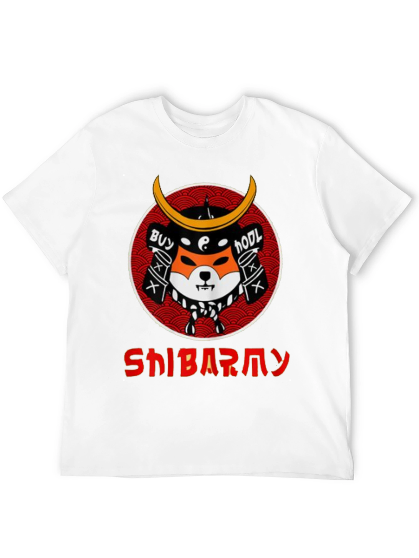 Shiba Inu Samurai T-Shirt - Crypto HODL Tee