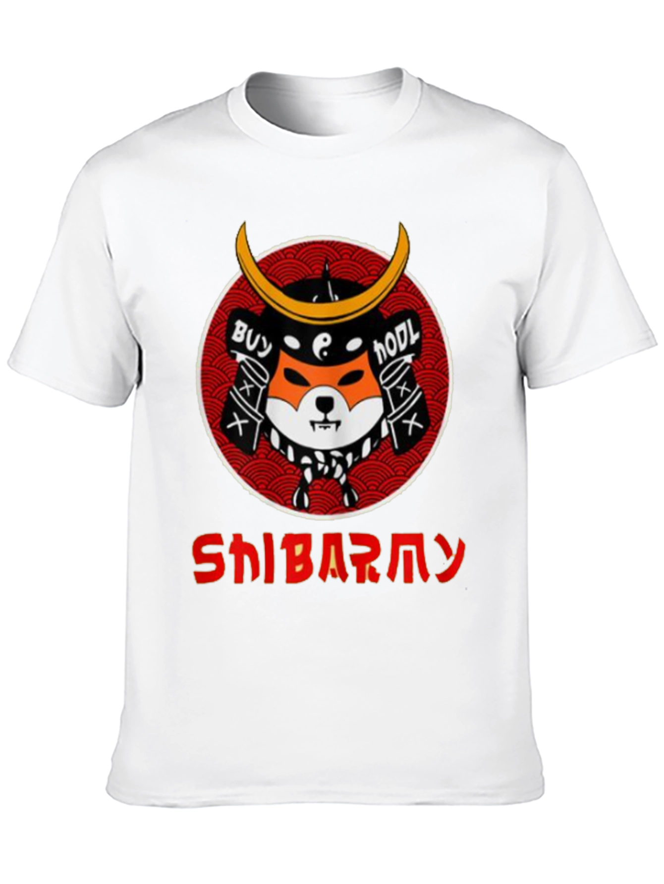 Shiba Inu Samurai T-Shirt - Crypto HODL Tee