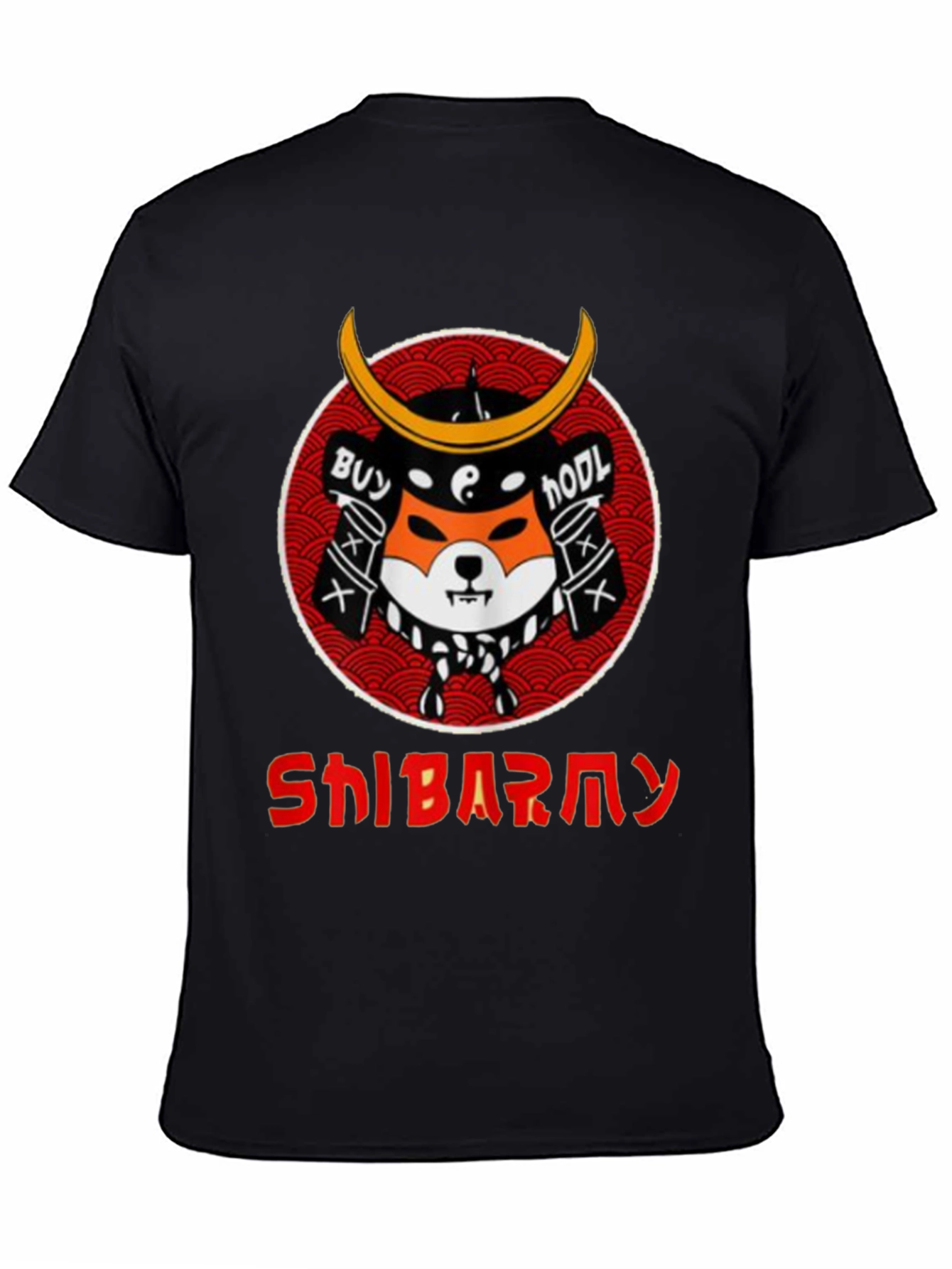 Shiba Inu Samurai T-Shirt - Crypto HODL Tee