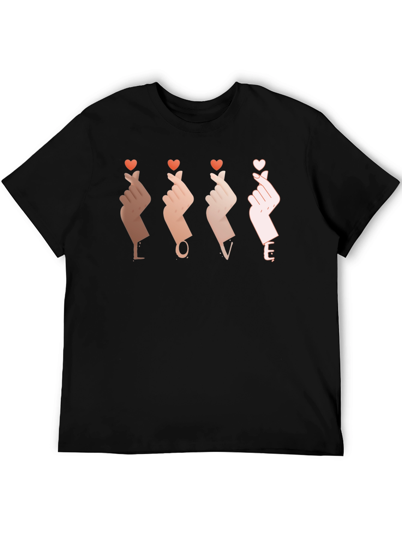 LOVE Finger Heart T-Shirt