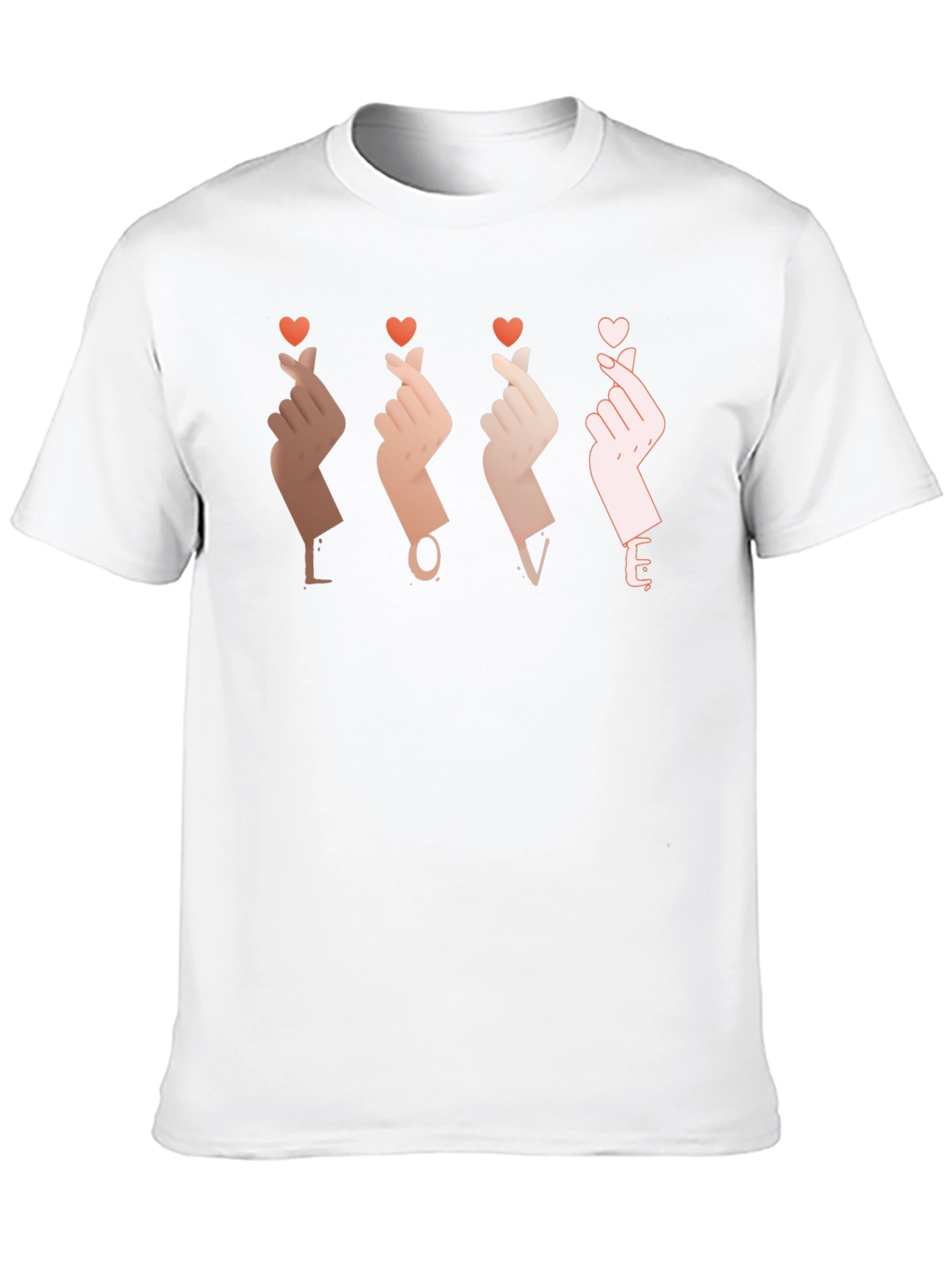 LOVE Finger Heart T-Shirt