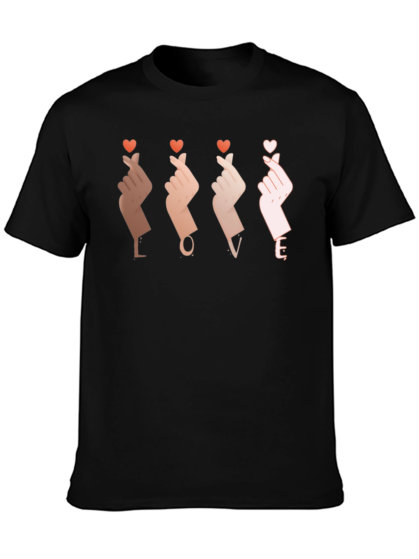 LOVE Finger Heart T-Shirt
