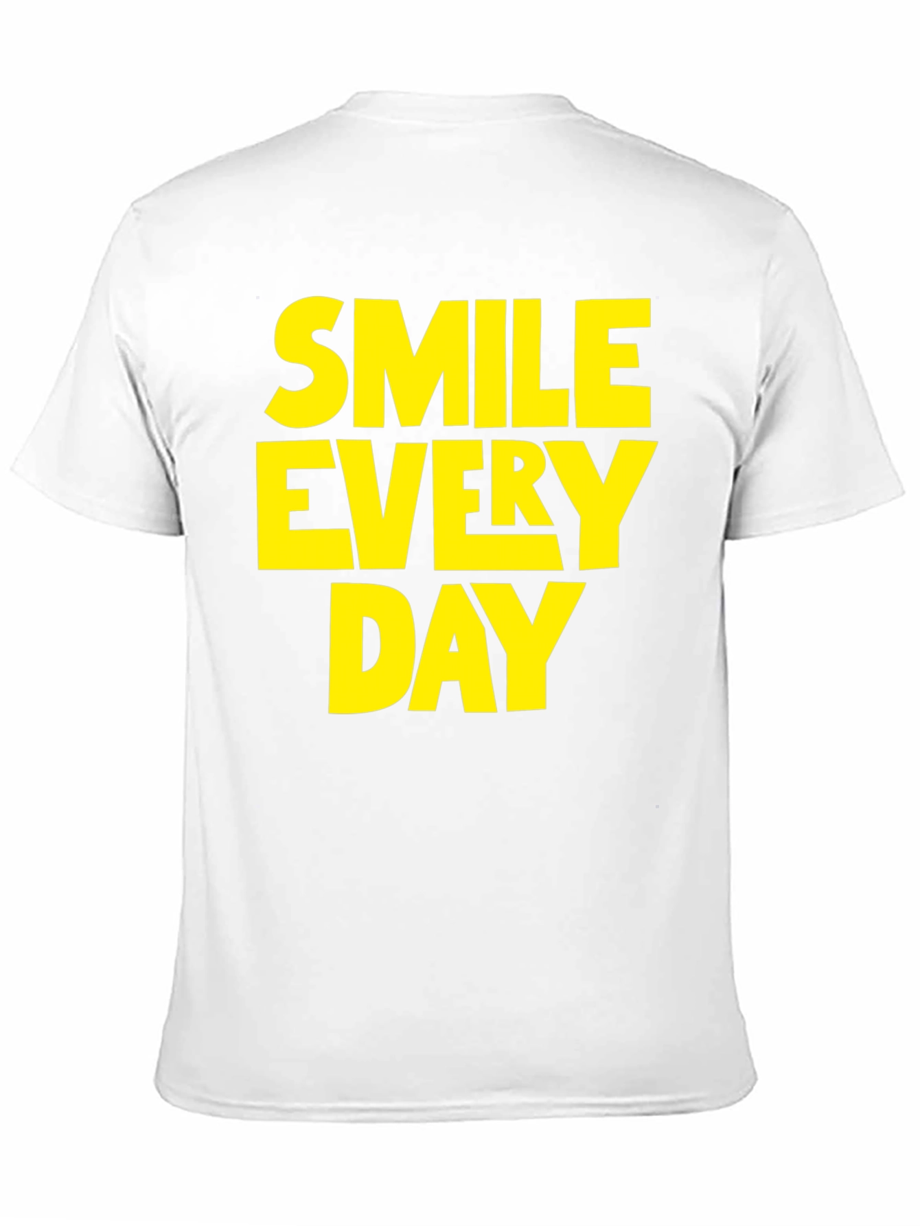 Smile Everyday Graphic Tee - Black