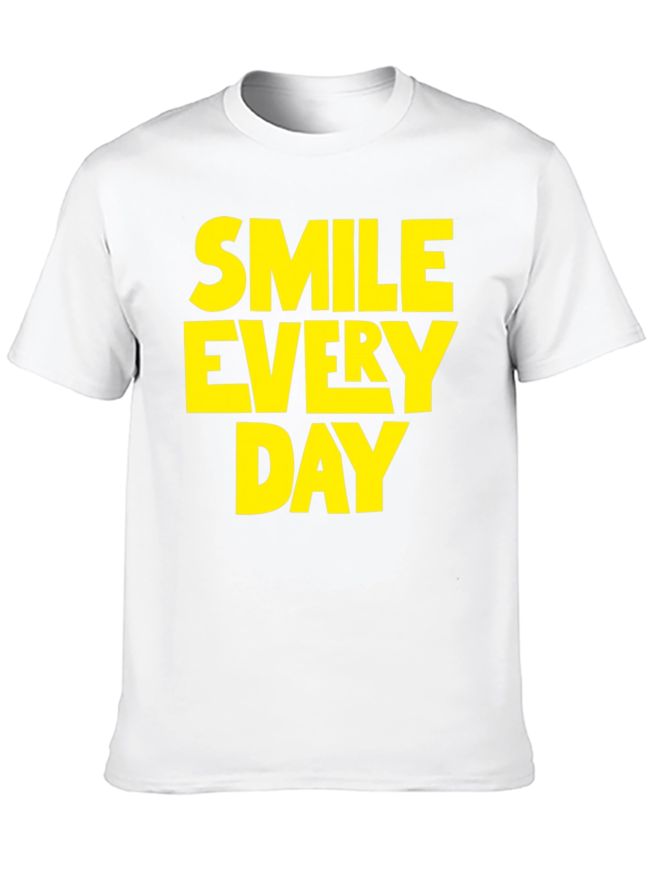 Smile Everyday Graphic Tee - Black