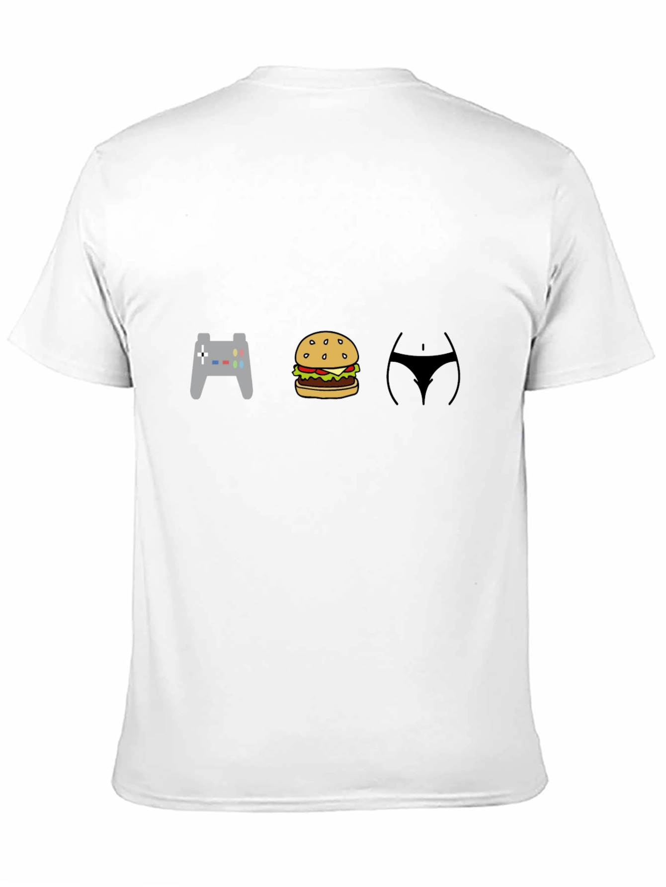 Gamer Food Lover Tee - Eat Play Love