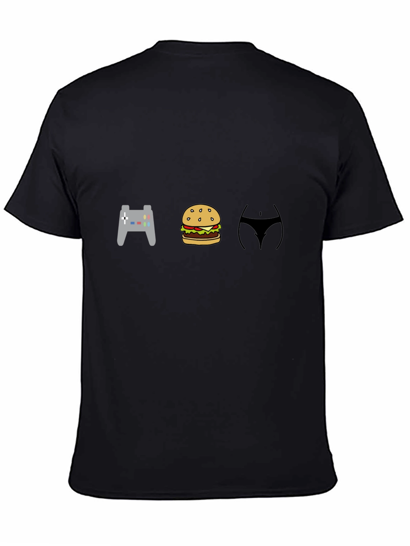 Gamer Food Lover Tee - Eat Play Love