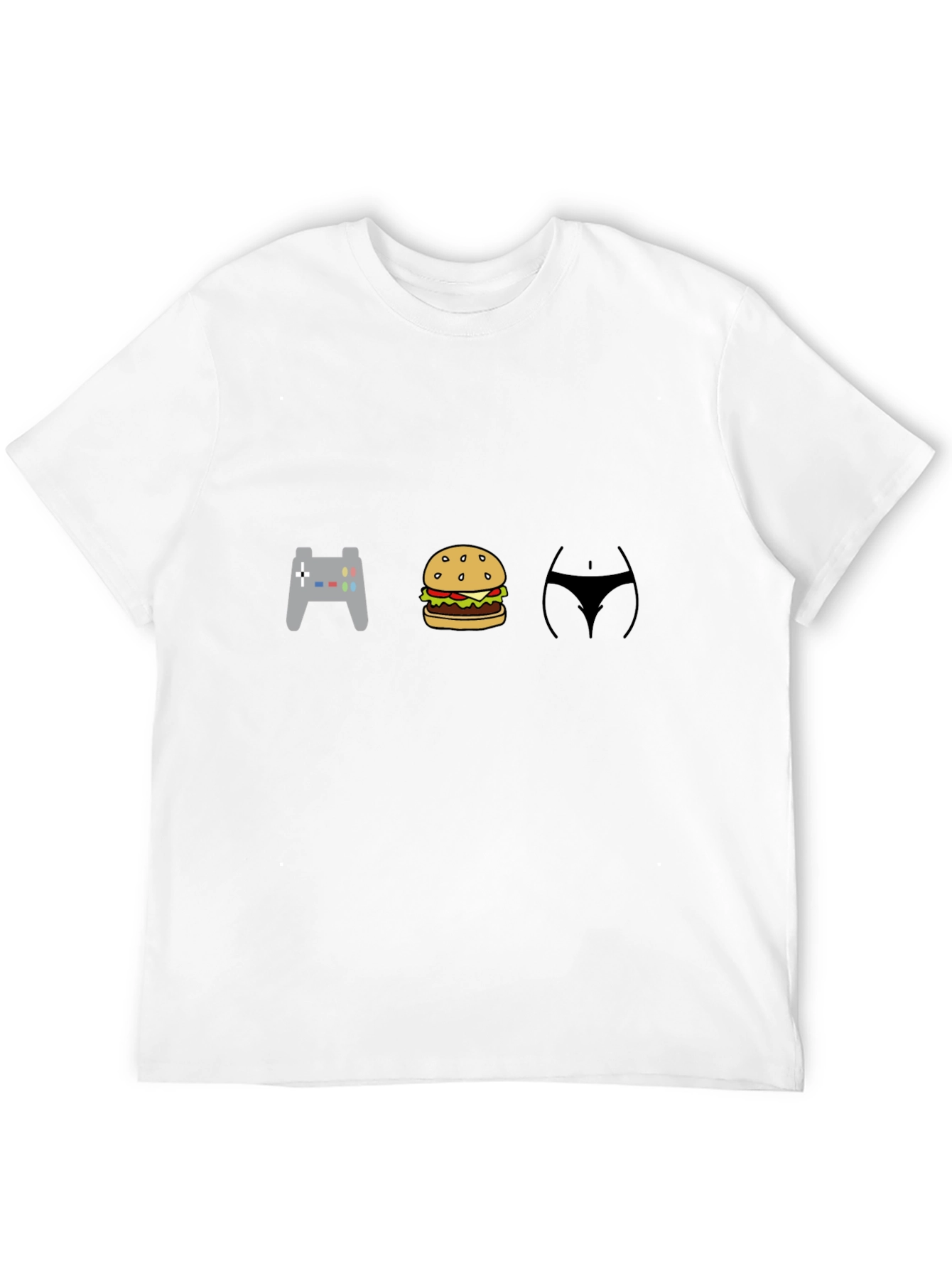 Gamer Food Lover Tee - Eat Play Love