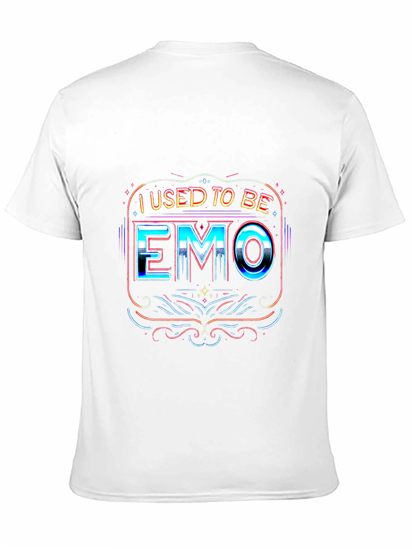 I Used To Be Emo Graphic Tee - Black