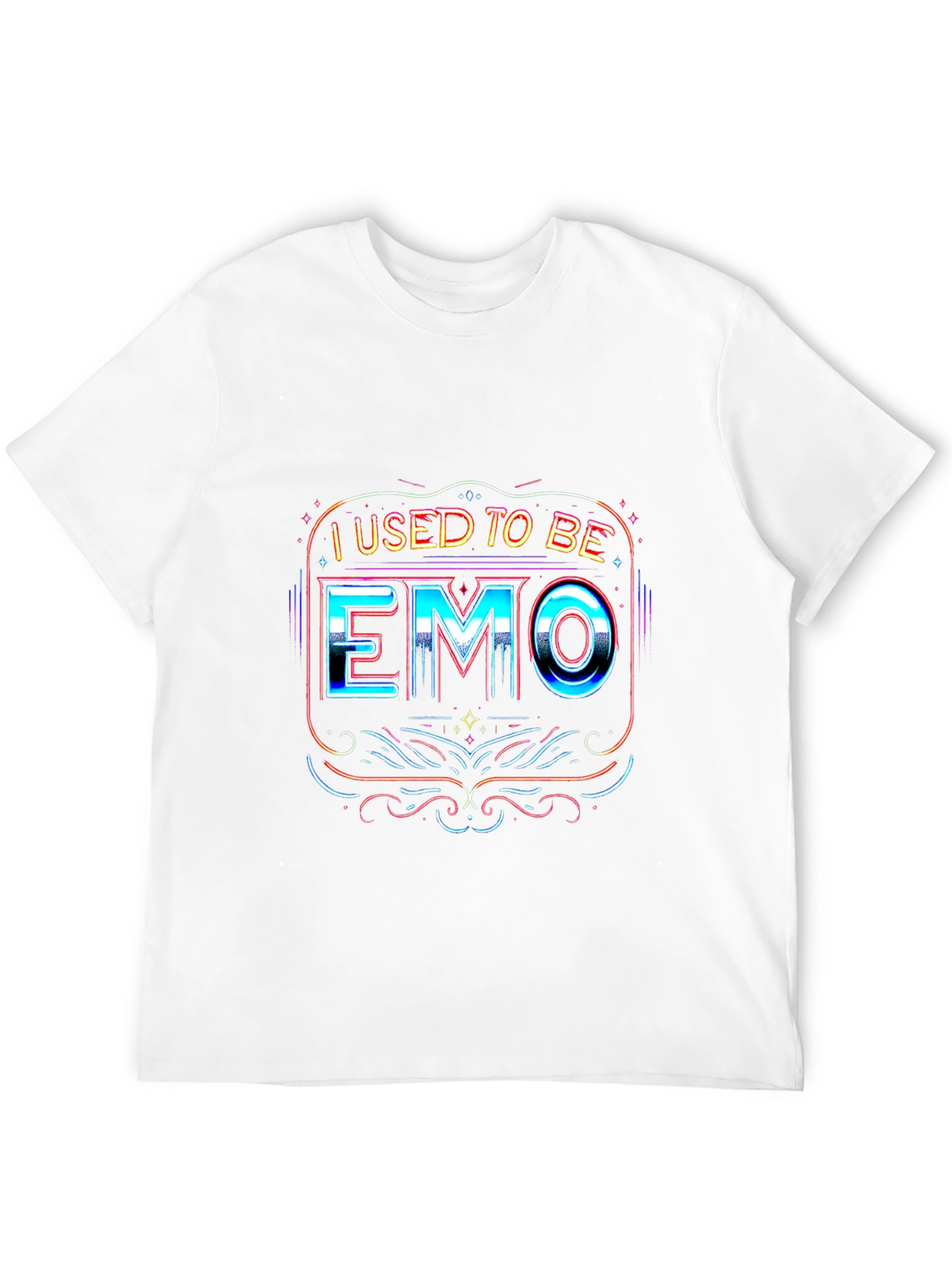 I Used To Be Emo Graphic Tee - Black