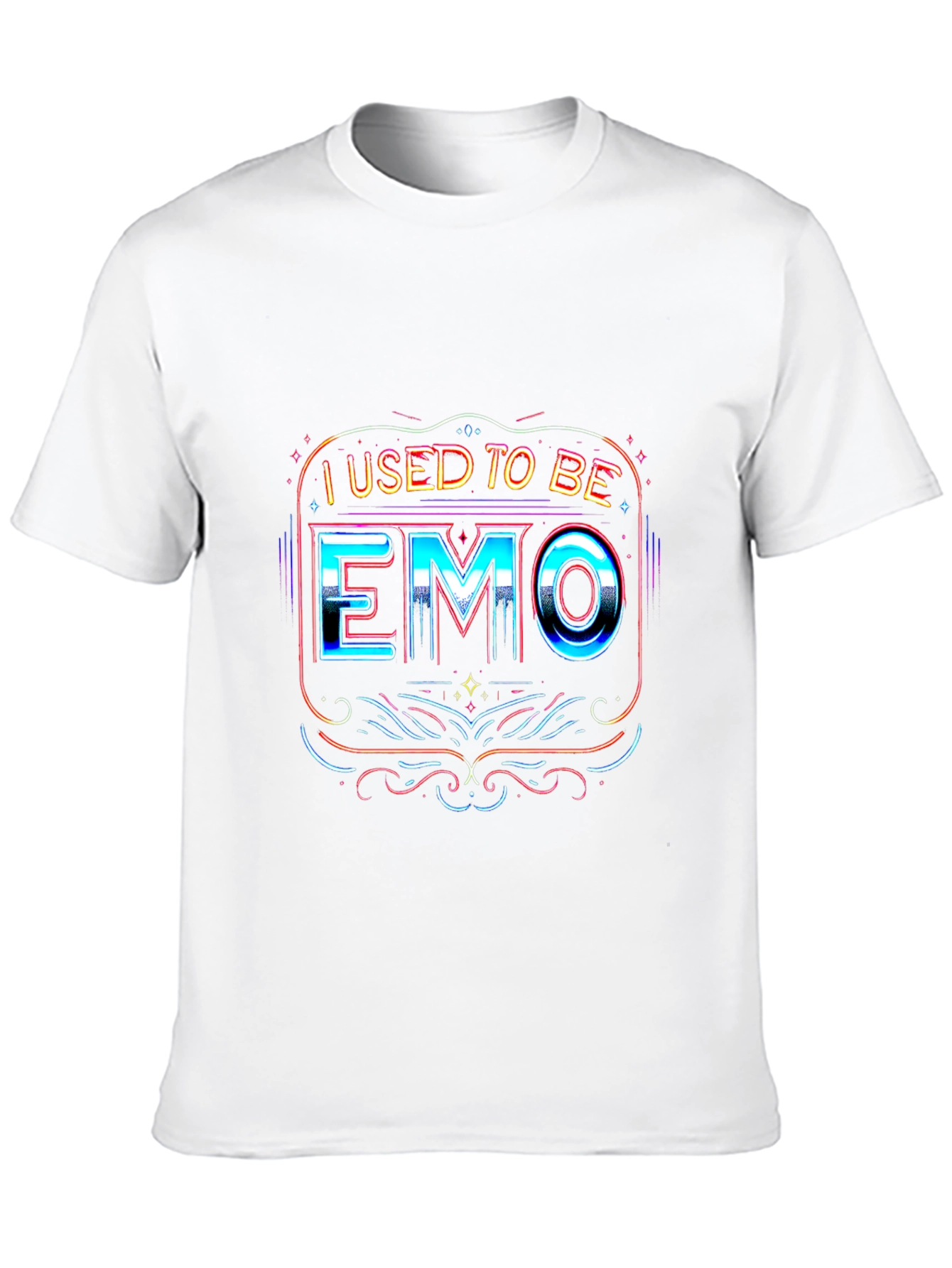 I Used To Be Emo Graphic Tee - Black