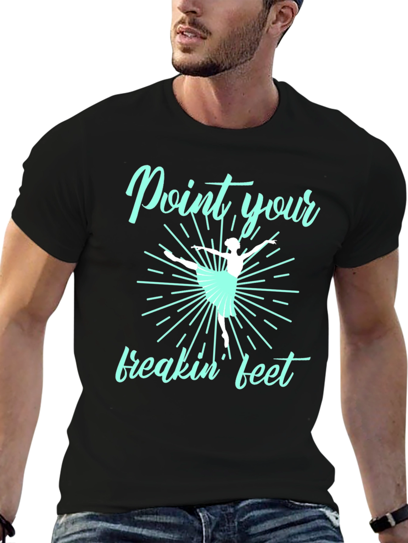 Point Your Freakin Feet Ballet T-Shirt