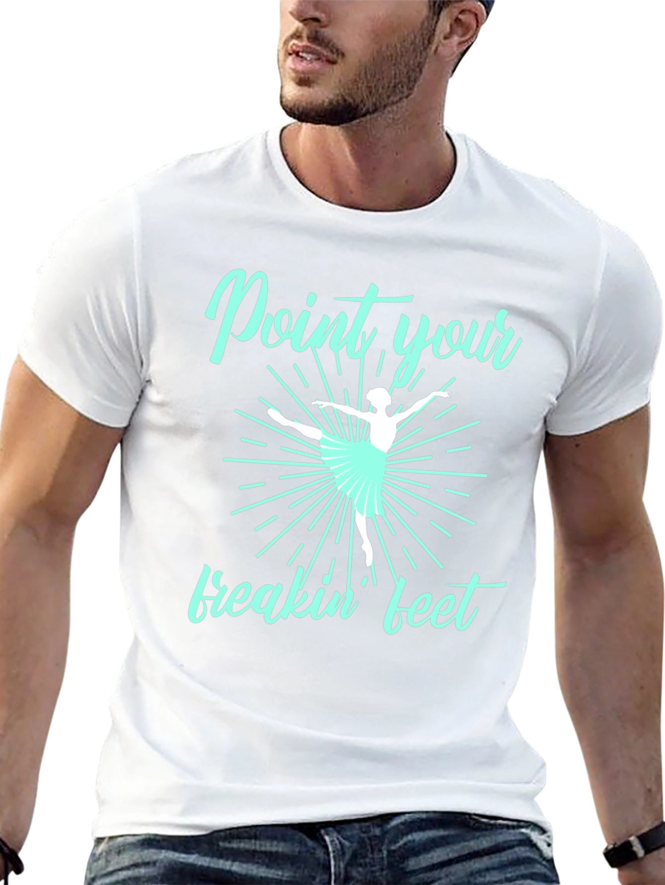 Point Your Freakin Feet Ballet T-Shirt