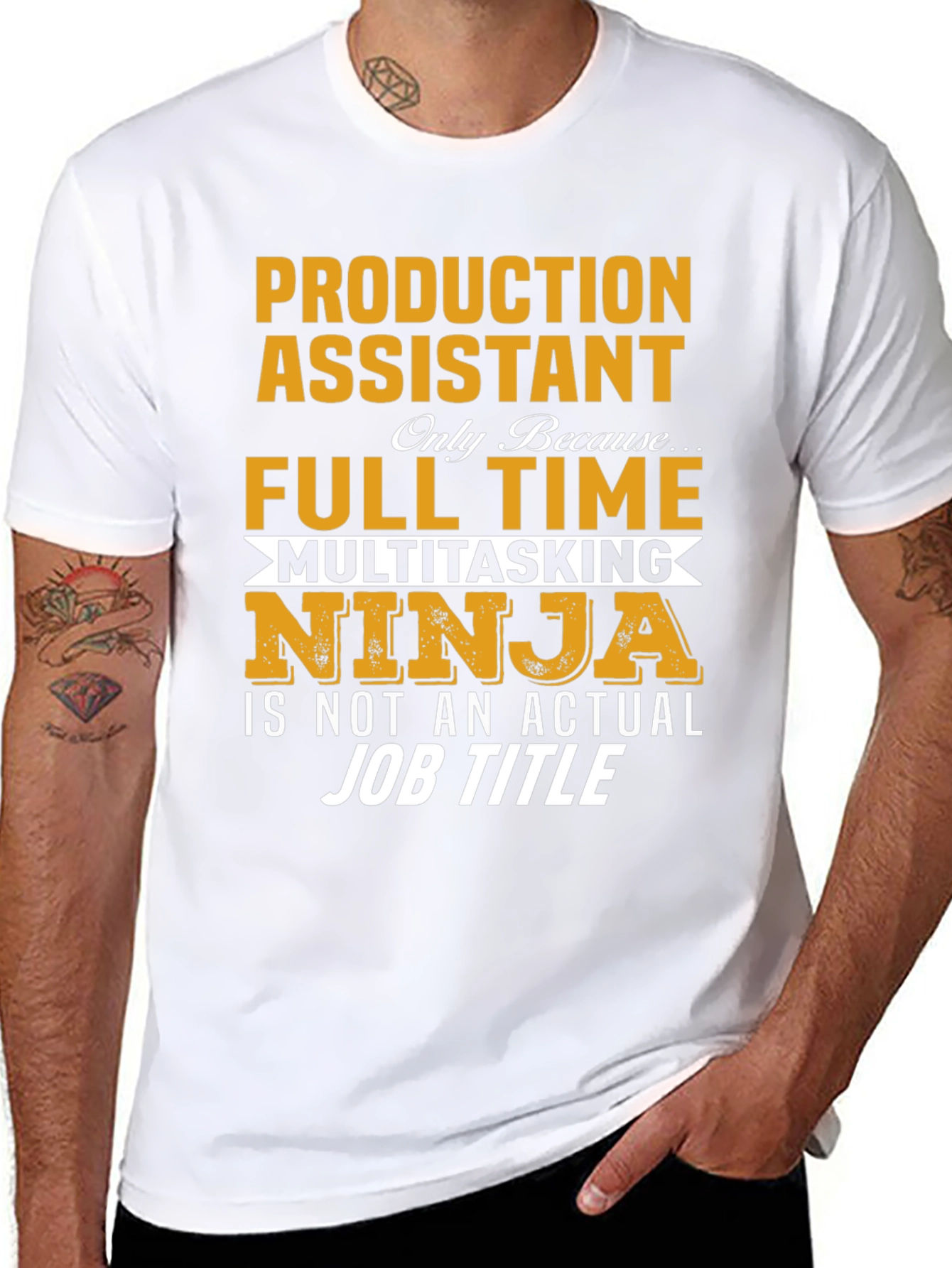 Production Assistant T-Shirt - Multitasking Ninja