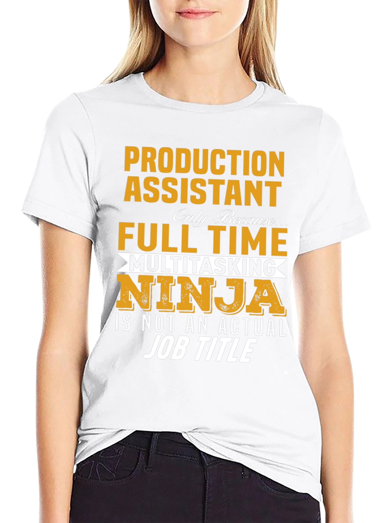 Production Assistant T-Shirt - Multitasking Ninja
