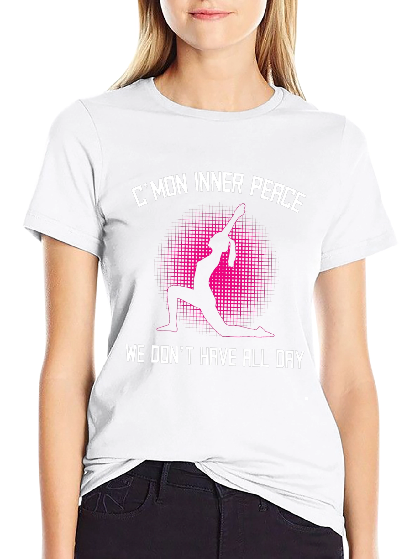 Inner Peace Yoga Graphic Tee - Comfort Fit