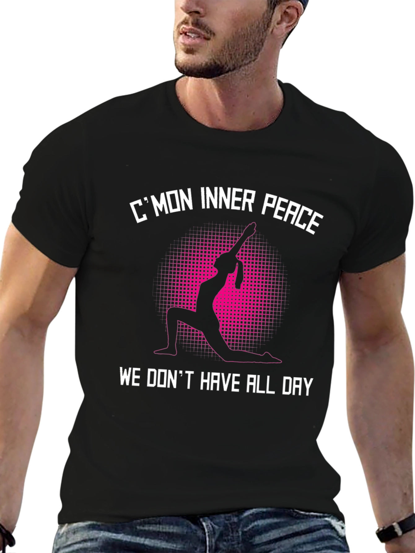 Inner Peace Yoga Graphic Tee - Comfort Fit