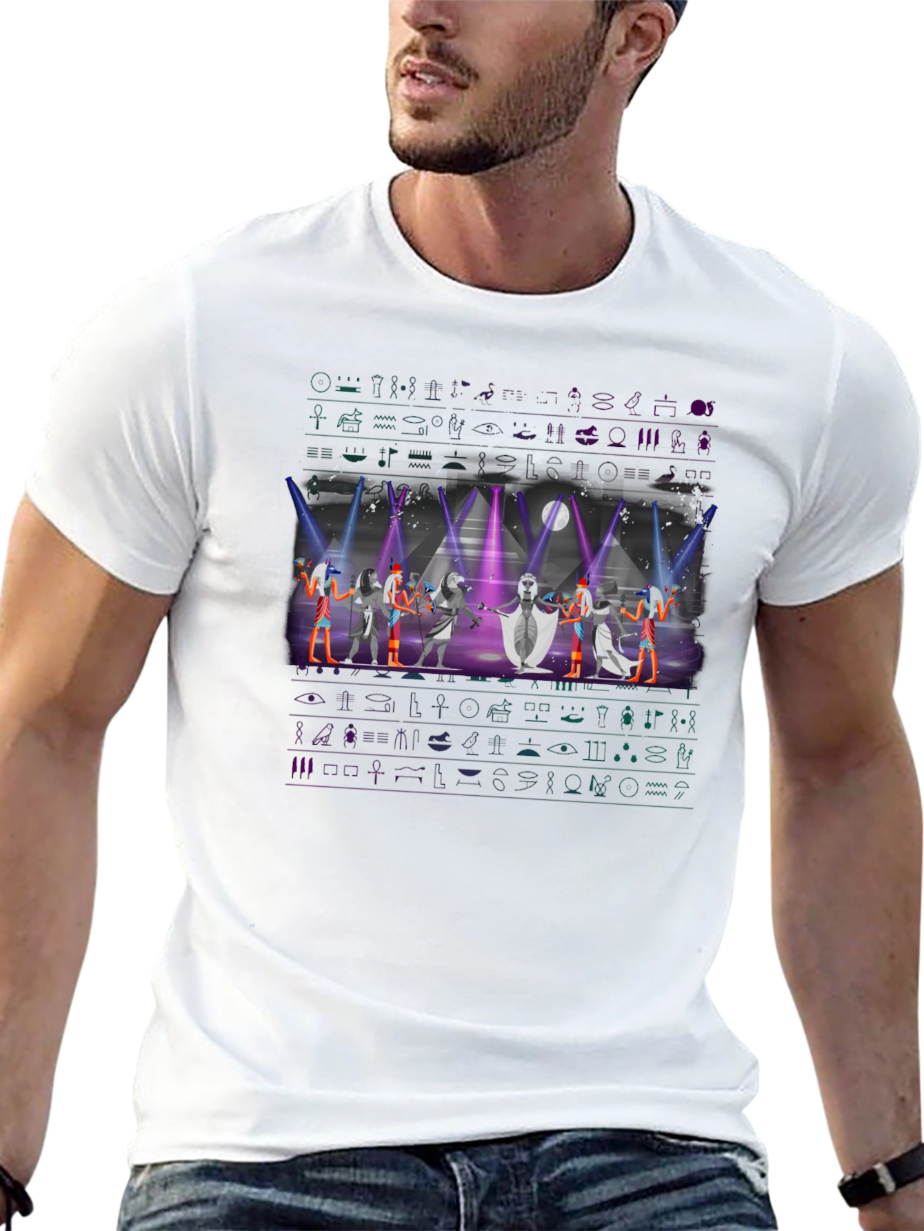 Egyptian Gods T-Shirt: Pharaoh Party