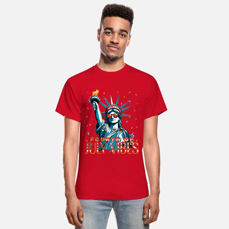 4th July Vibes Statue Of Liberty Celebrate