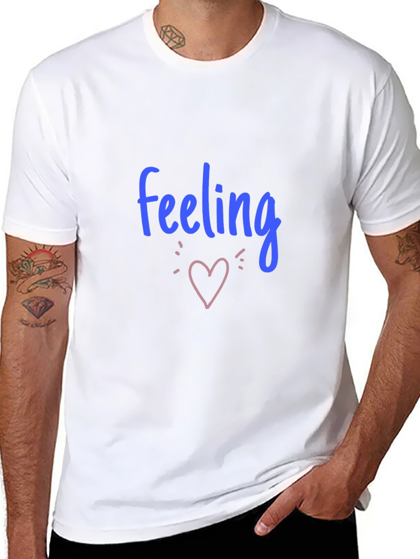 Feeling Heart T-Shirt - Express Yourself!