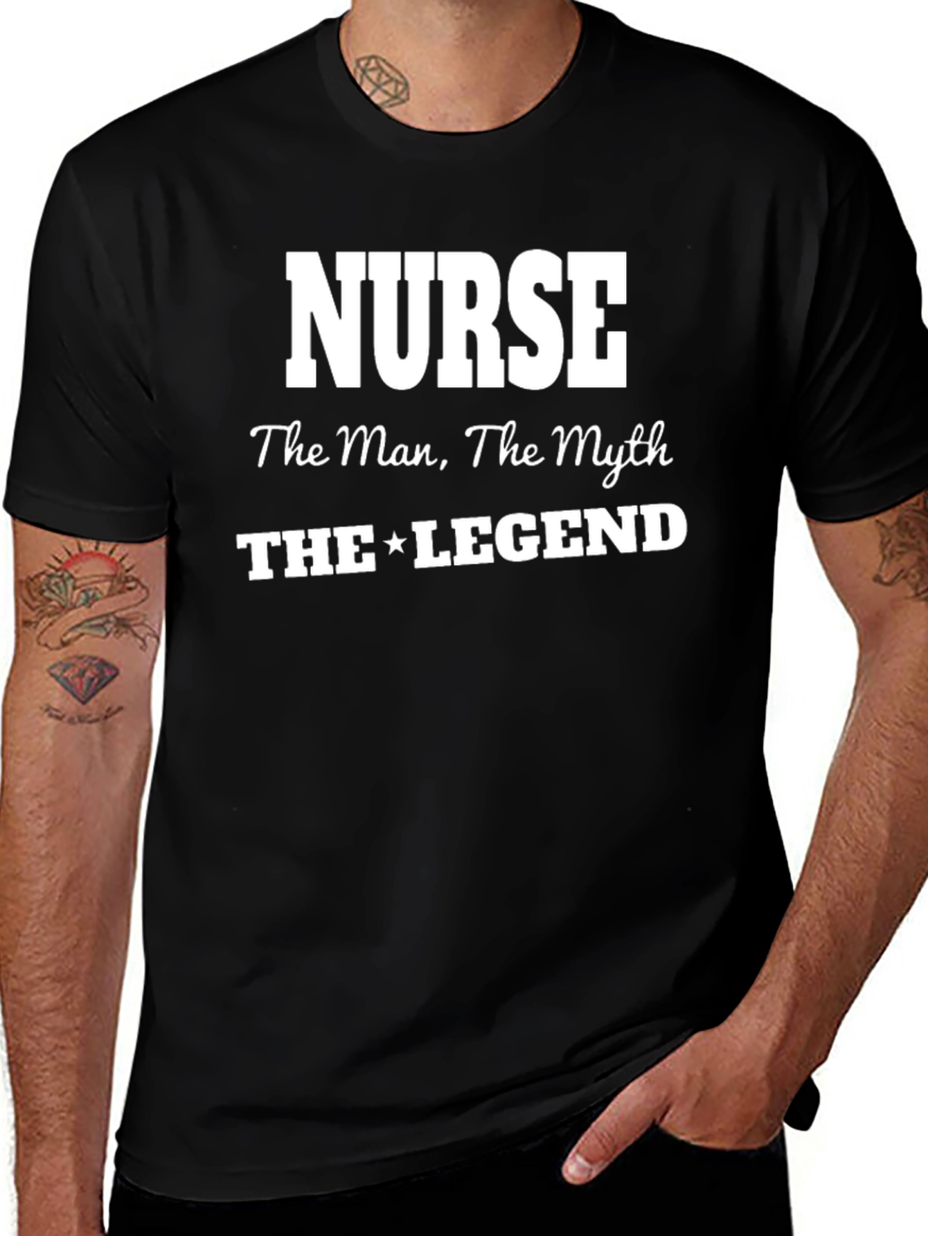 Nurse The Man The Myth T-Shirt