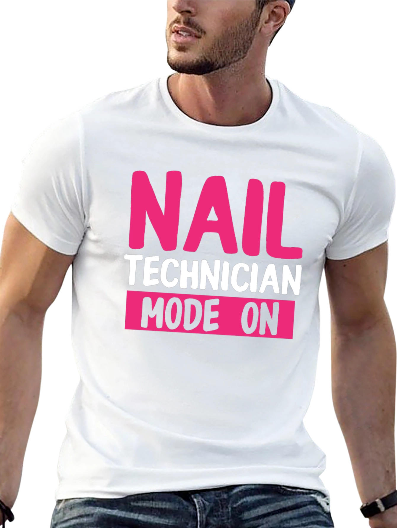Nail Technician Mode On Graphic Tee