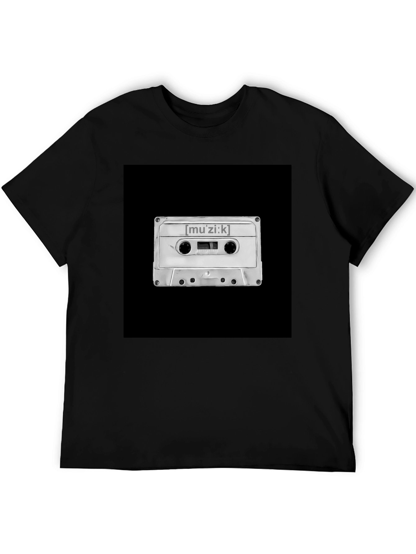 Retro Muzi:k Cassette Graphic T-Shirt