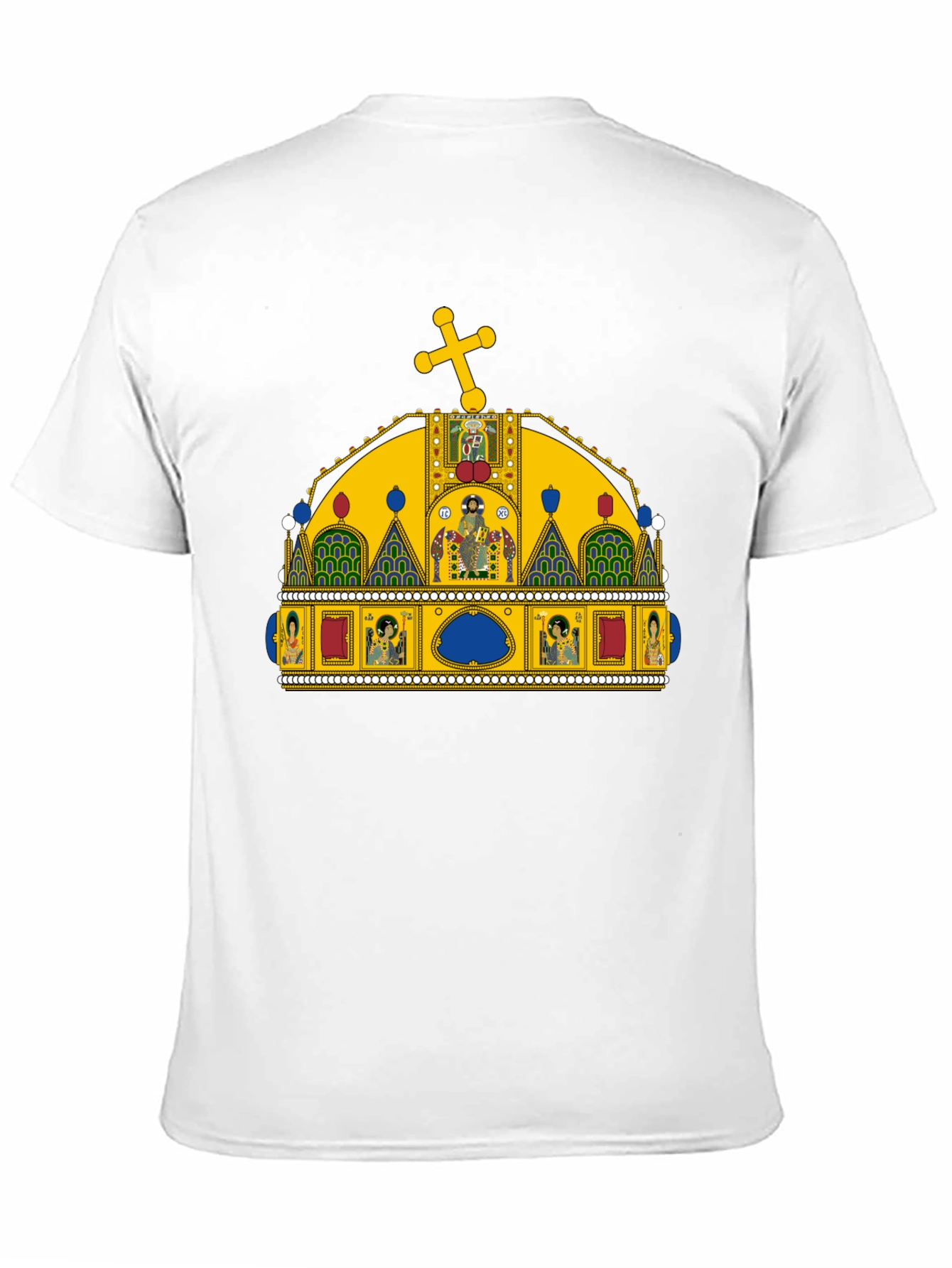 Crown Graphic Tee - Black