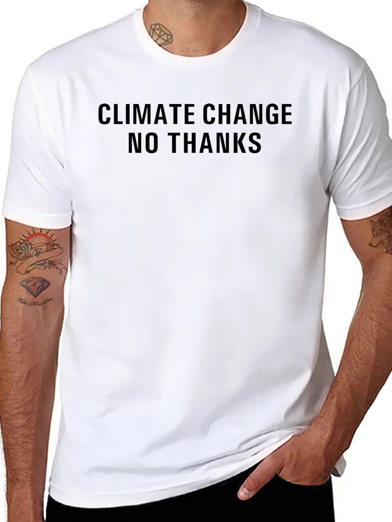 Climate Change No Thanks T-Shirt