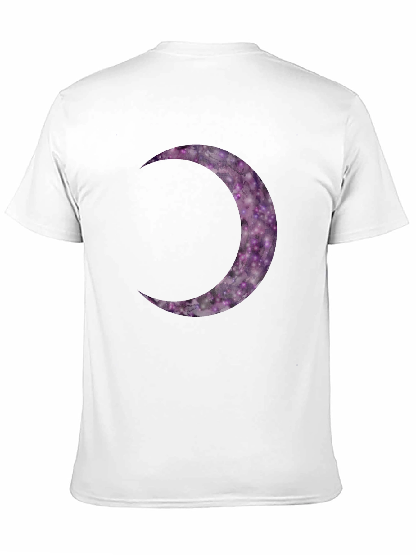 Cosmic Crescent Moon Graphic Tee