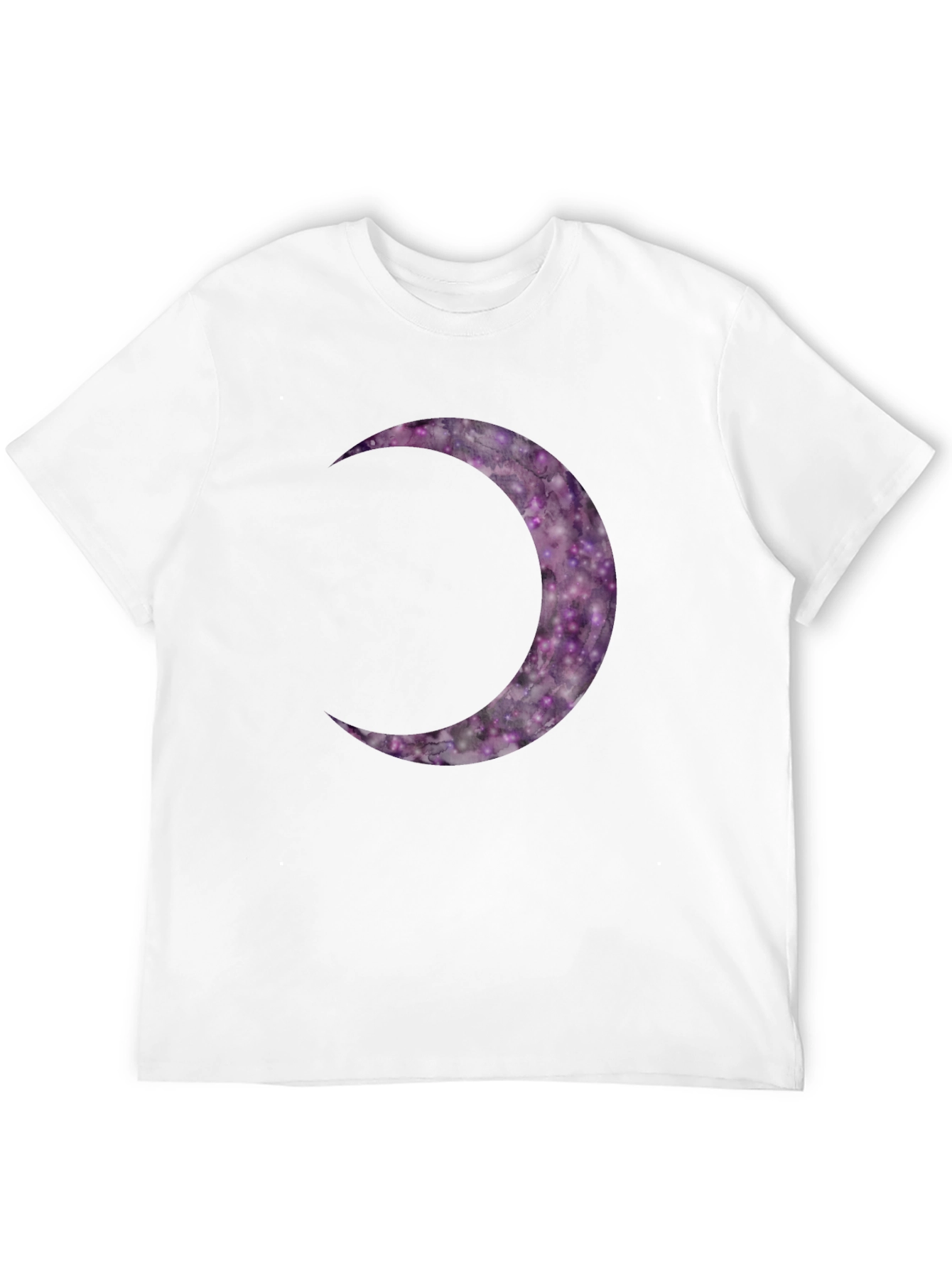 Cosmic Crescent Moon Graphic Tee