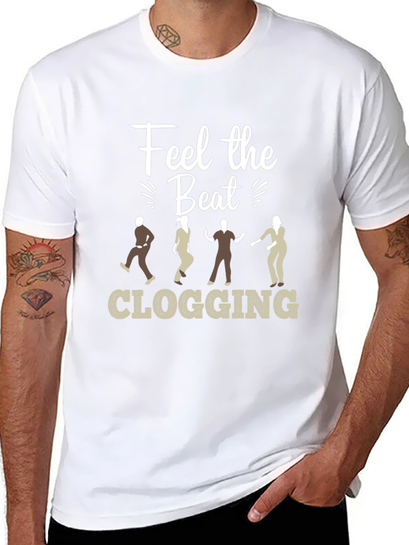 Feel the Beat Clogging T-Shirt