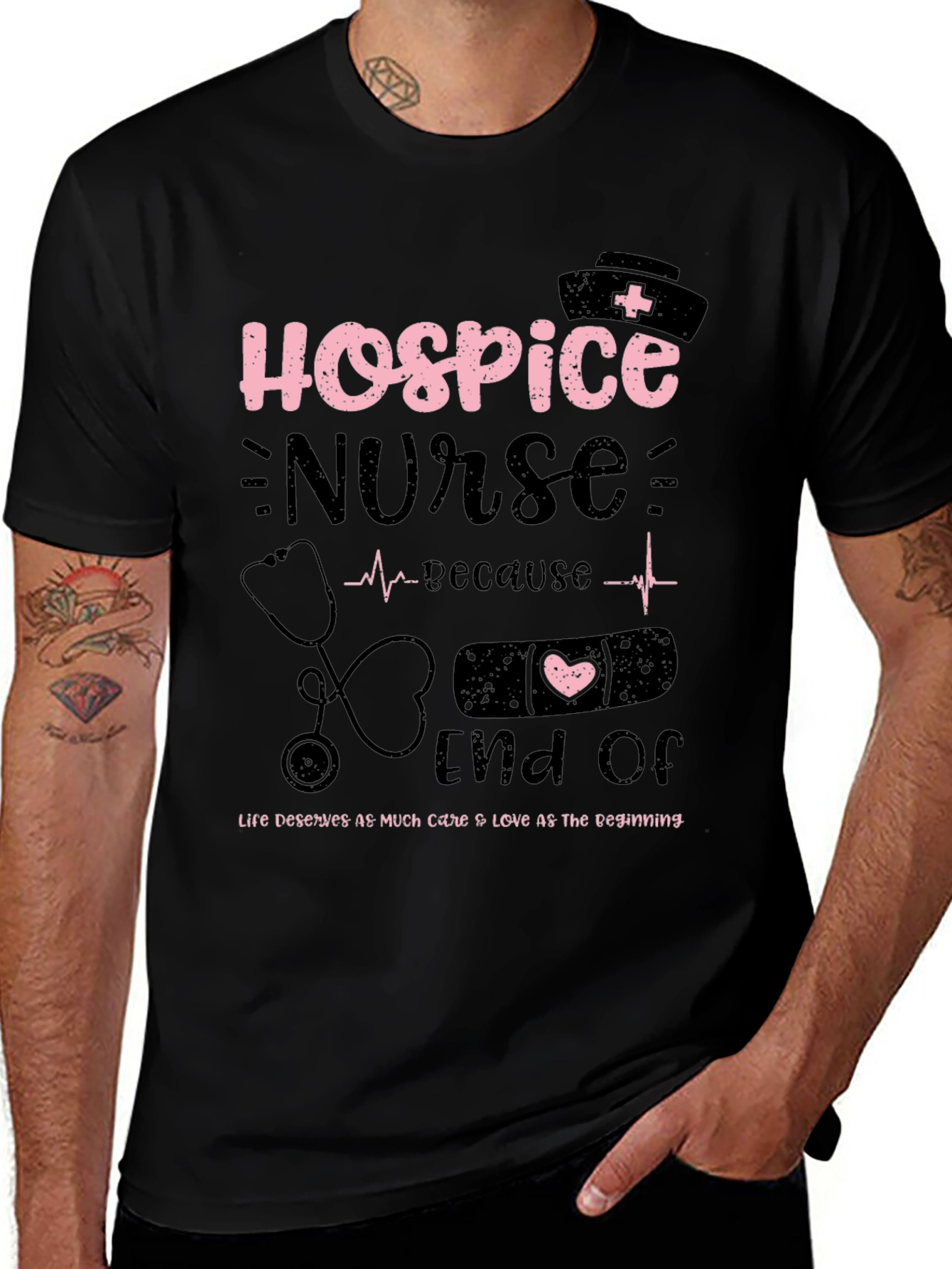 Hospice Nurse T-Shirt - End of Life Care Apparel