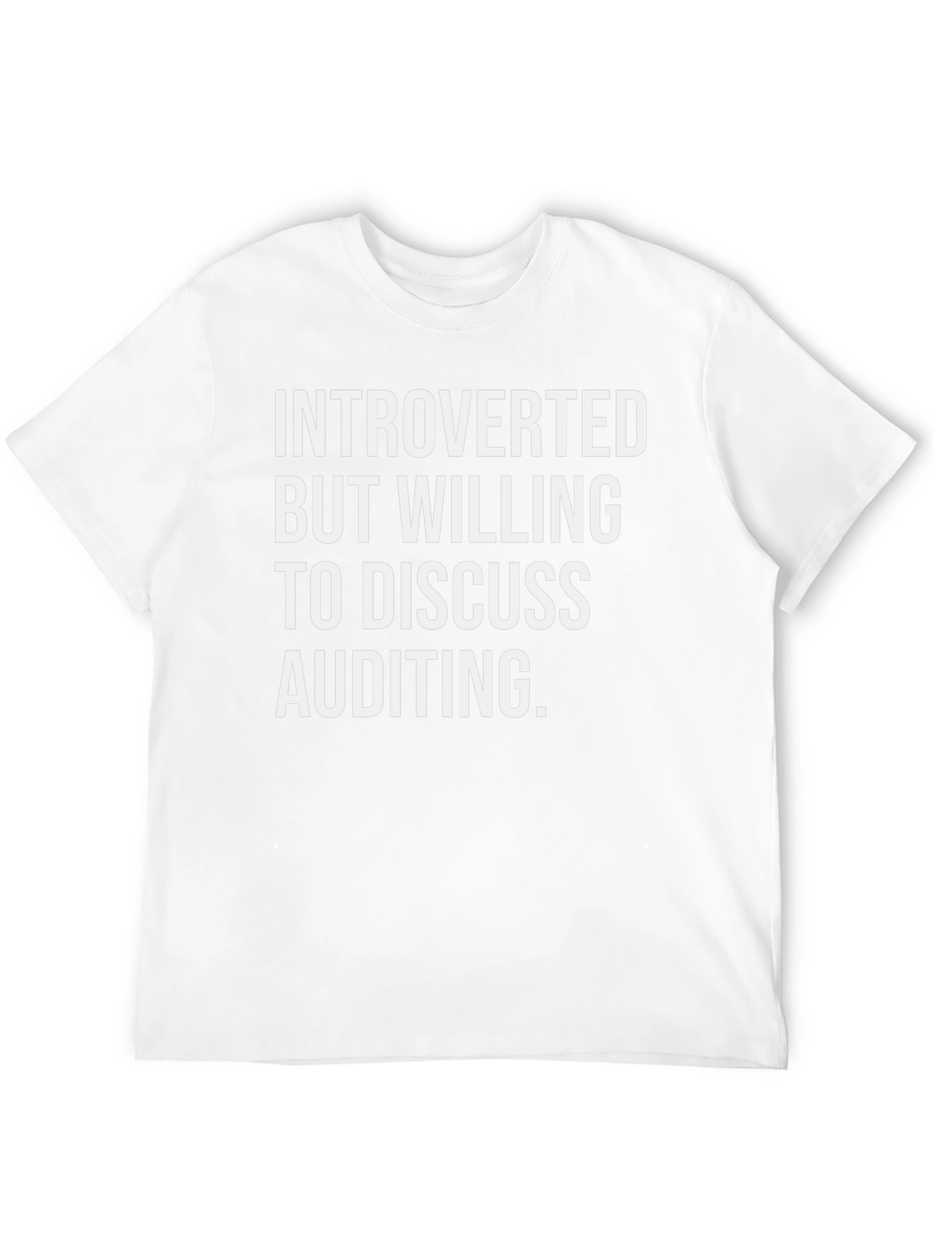 Introverted Auditing T-Shirt