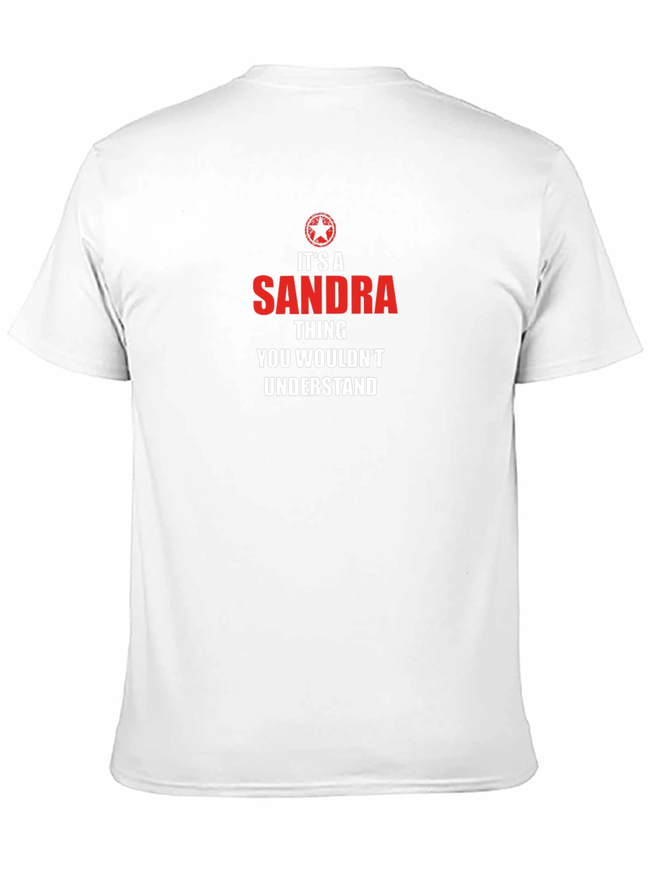 Its A Sandra Thing T-Shirt - Black