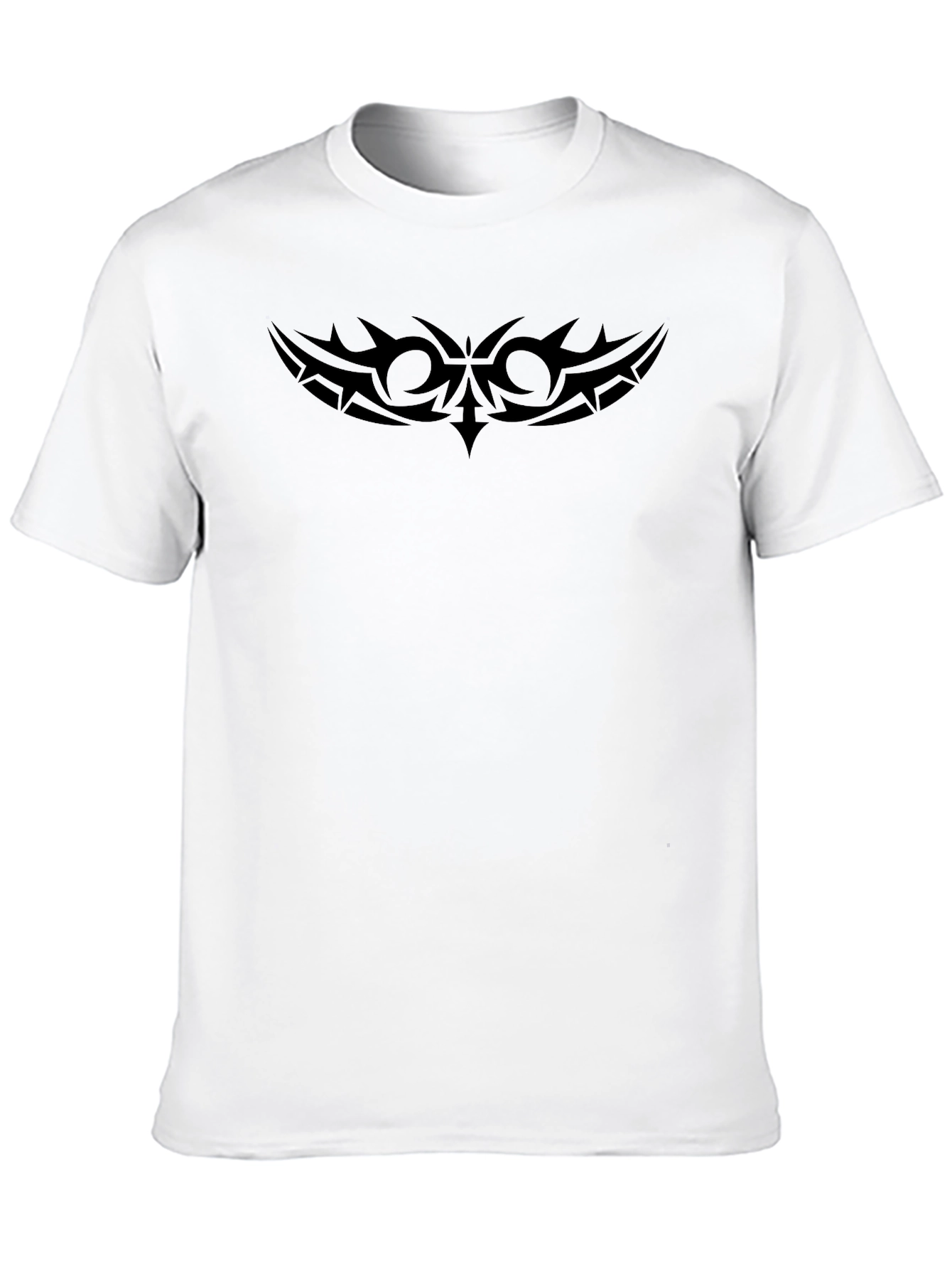 Tribal Tattoo Style Black T-Shirt
