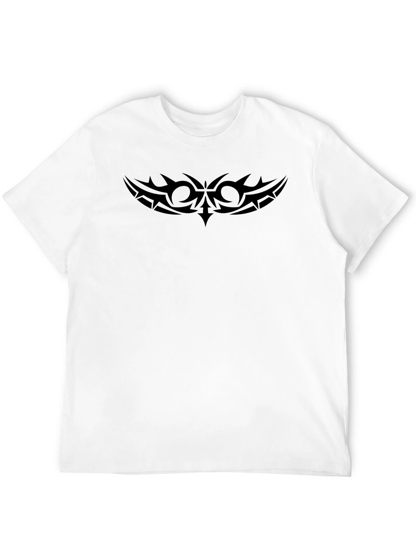 Tribal Tattoo Style Black T-Shirt