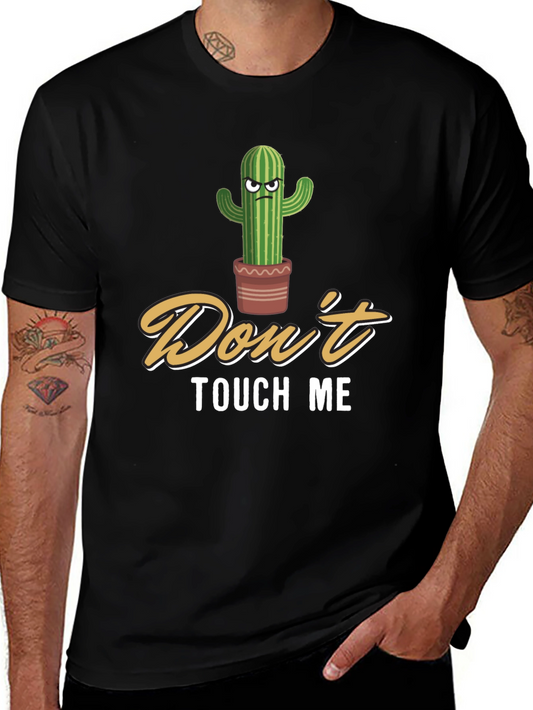 Dont Touch Me Cactus Graphic T-Shirt