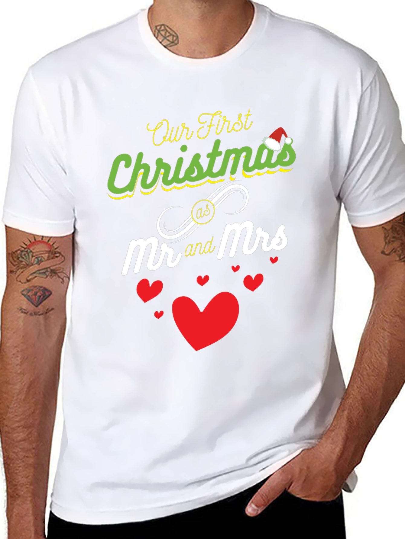 Our First Christmas as Mr. and Mrs. T-Shirt