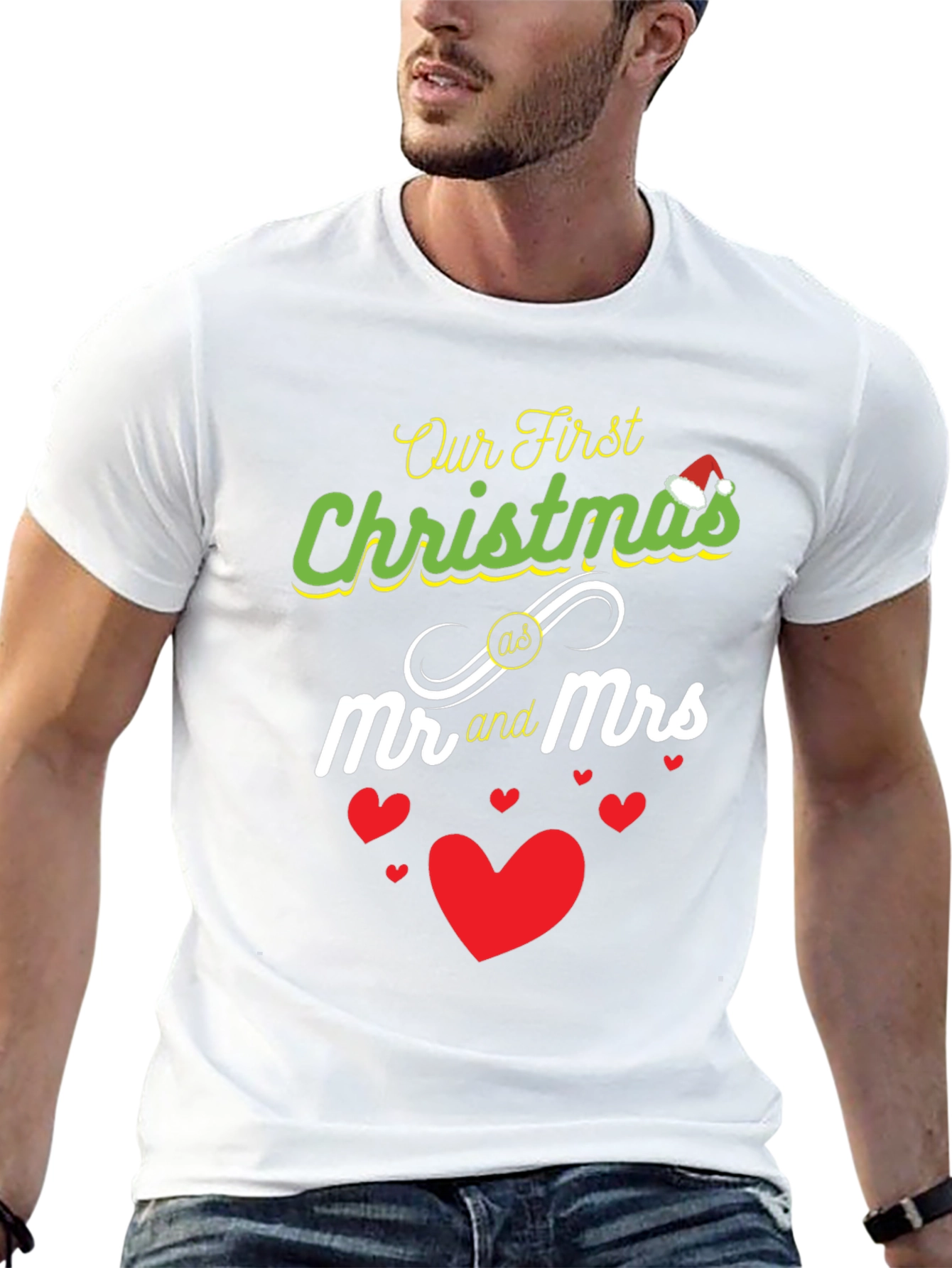 Our First Christmas as Mr. and Mrs. T-Shirt