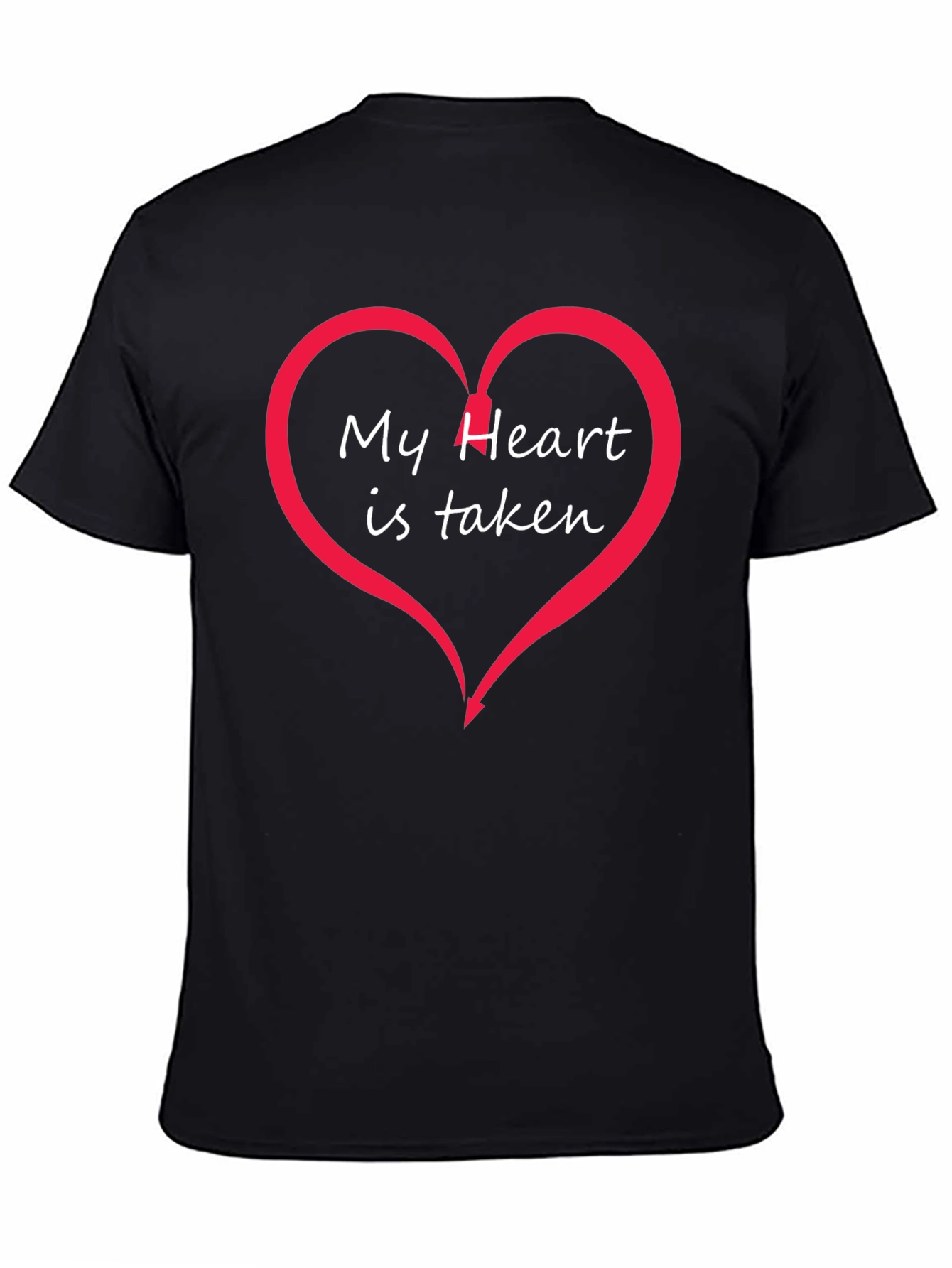 My Heart Is Taken T-Shirt - Romantic Graphic Tee