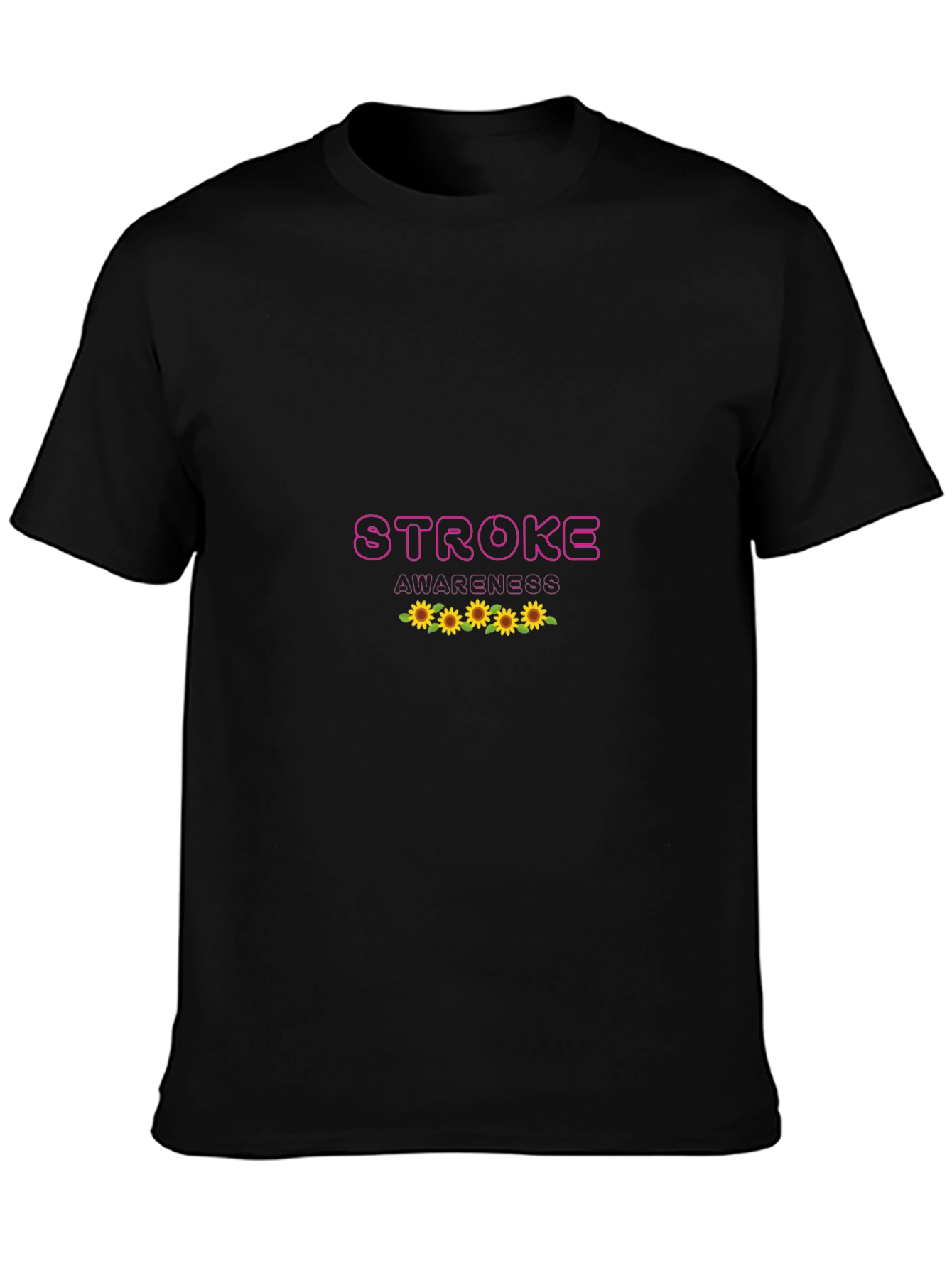 Stroke Awareness Sunflower T-Shirt