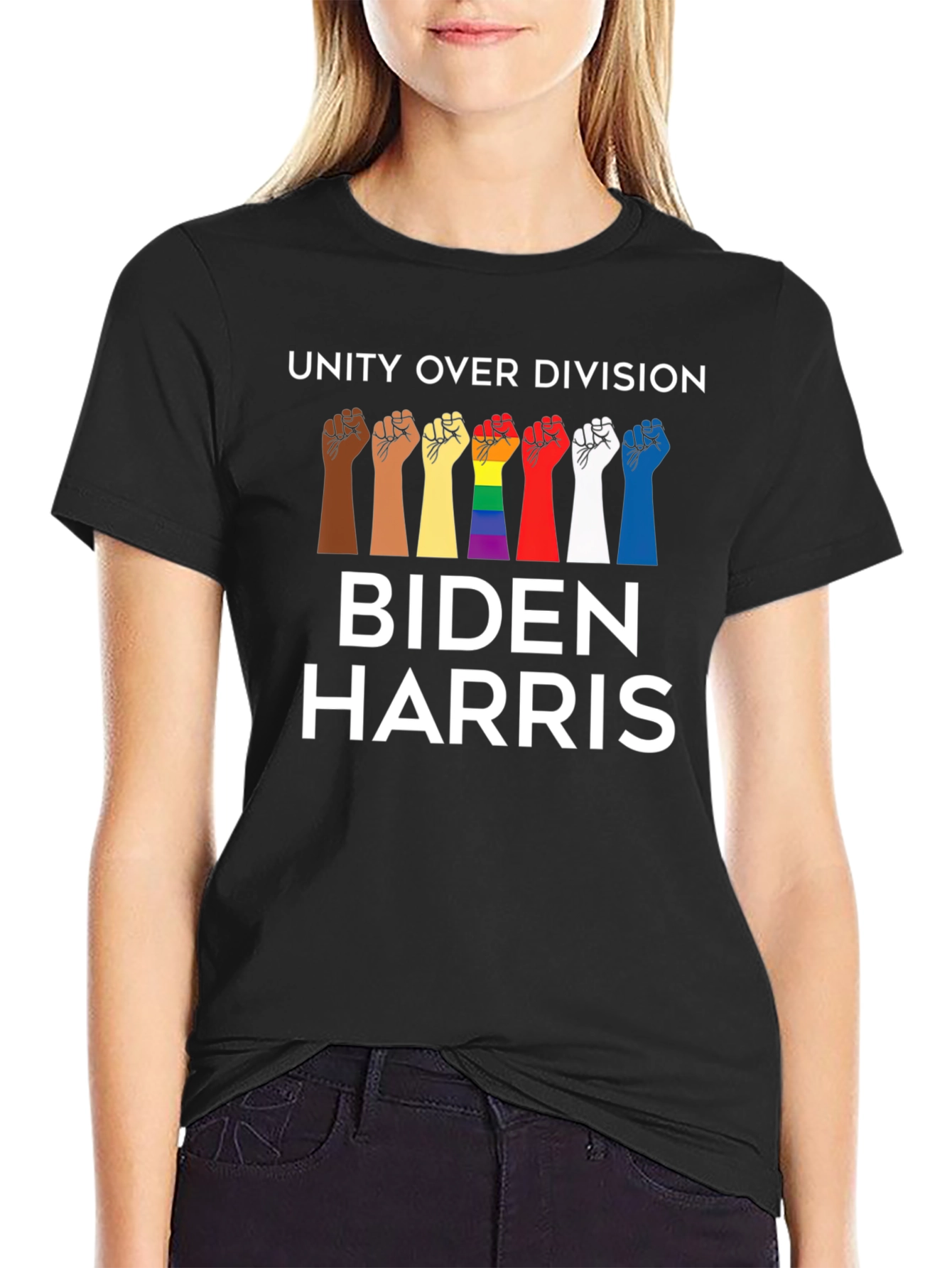 Unity Over Division Biden Harris T-Shirt