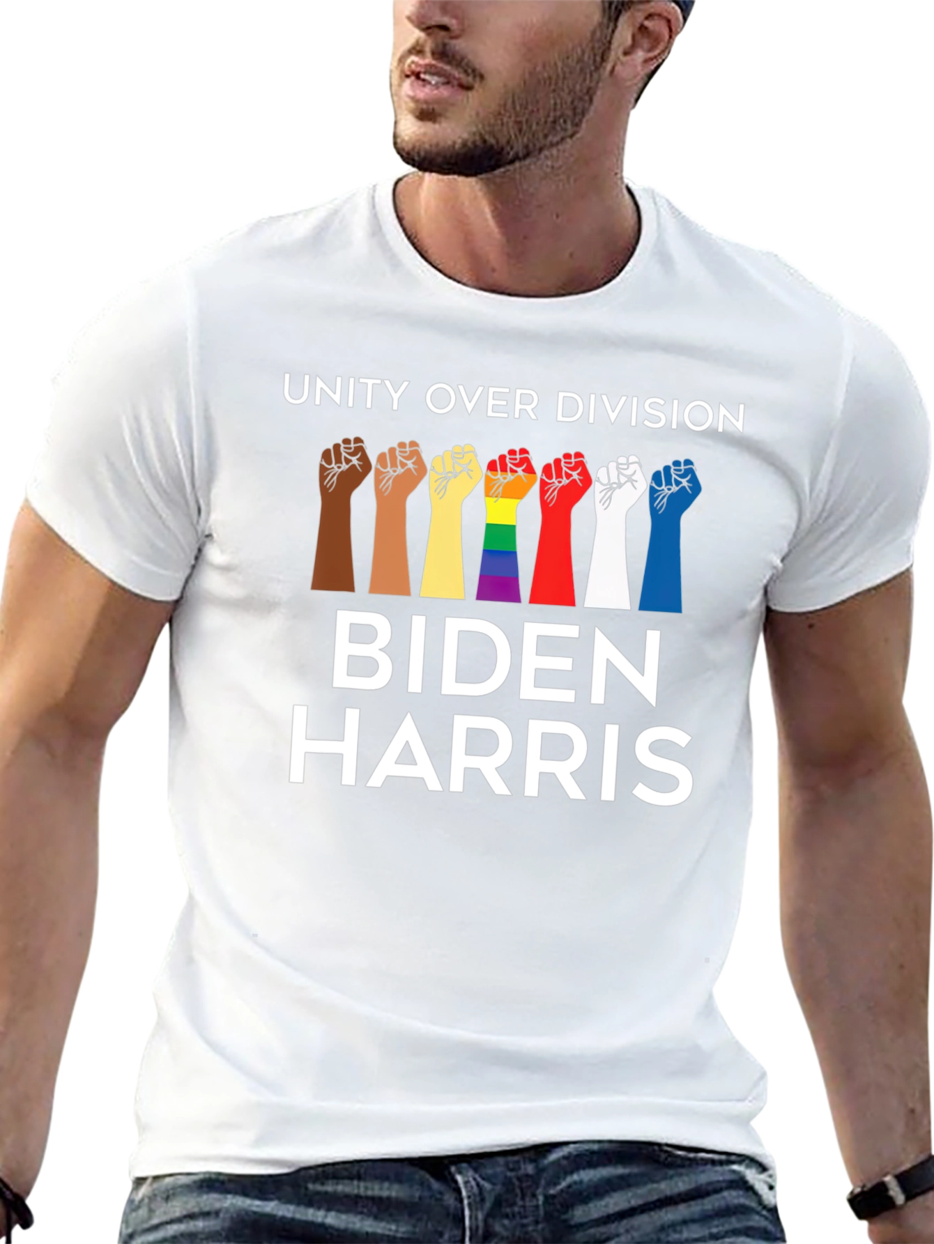 Unity Over Division Biden Harris T-Shirt