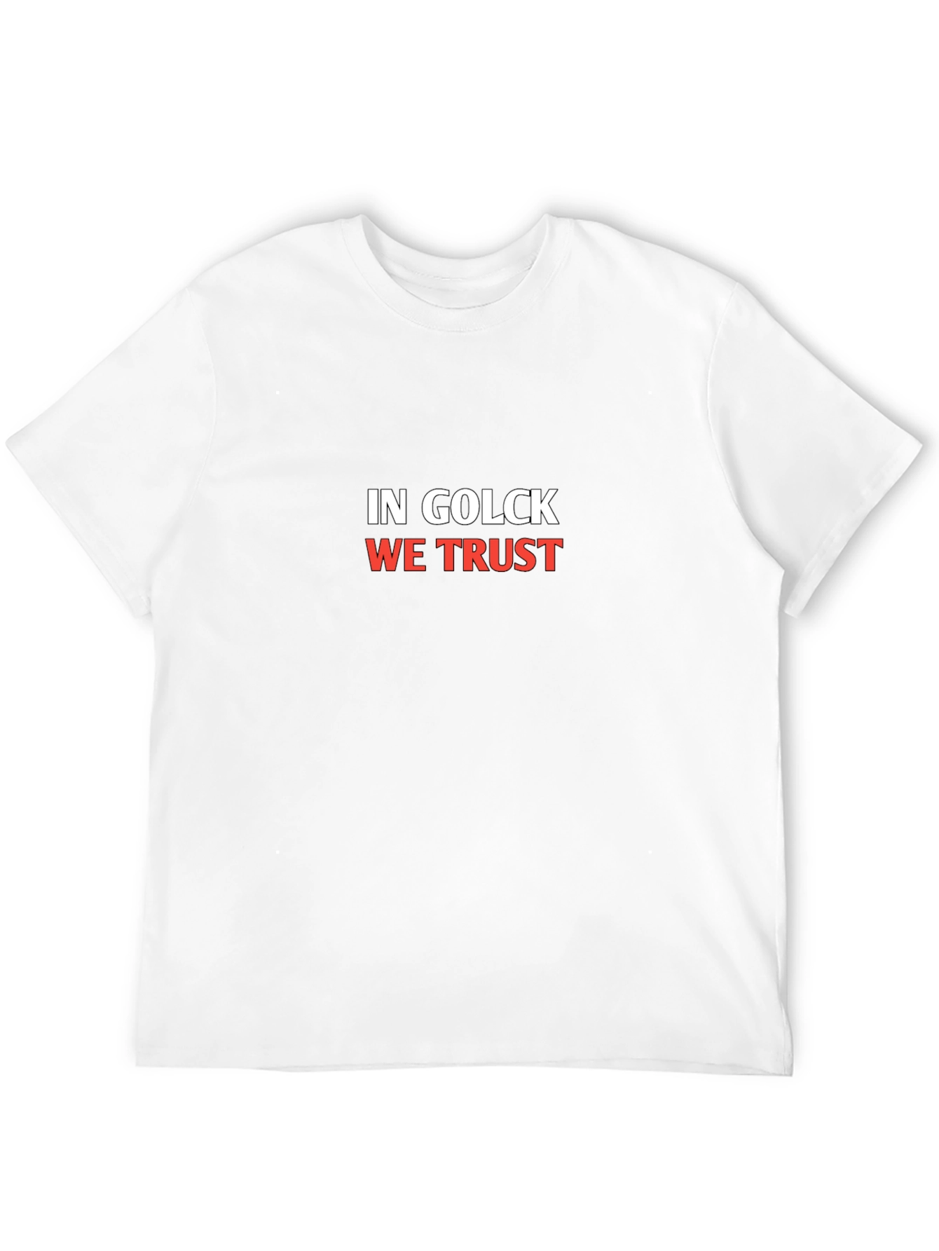 In Golck We Trust Graphic Tee